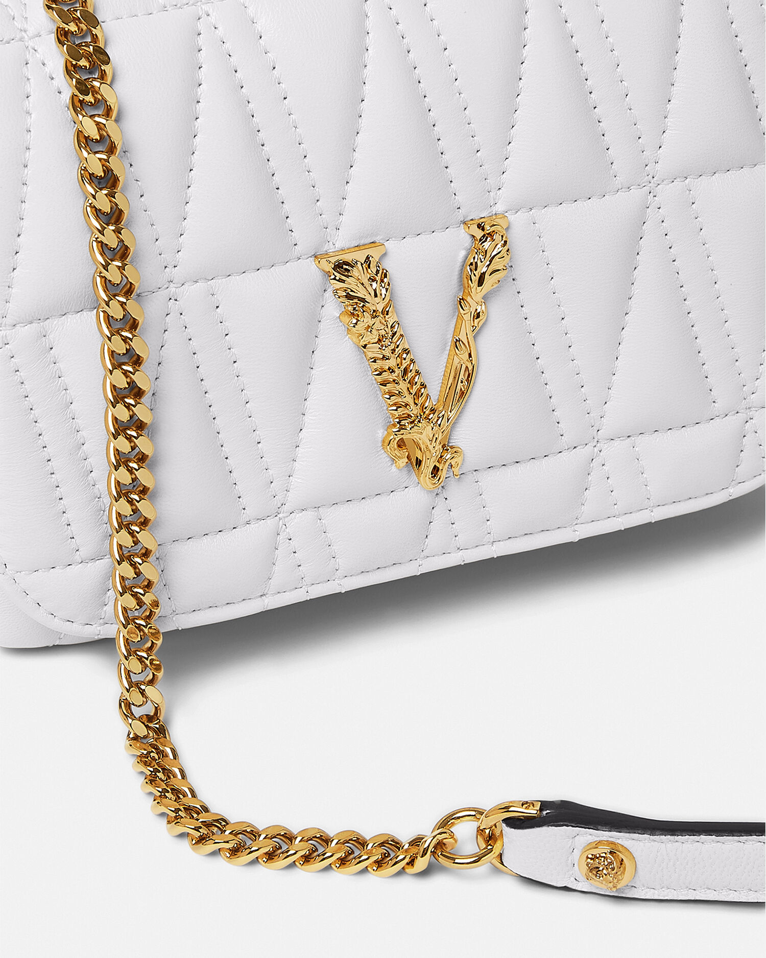 ヴェルサーチ VERSACE 見易かっ カードケース 名刺入れ ホワイト 【未 