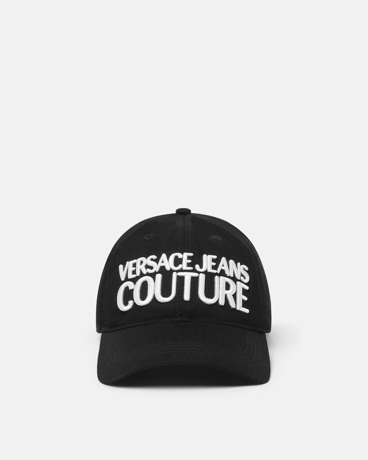 ロゴ ベースボール キャップ ブラック,プリント | VERSACE JP