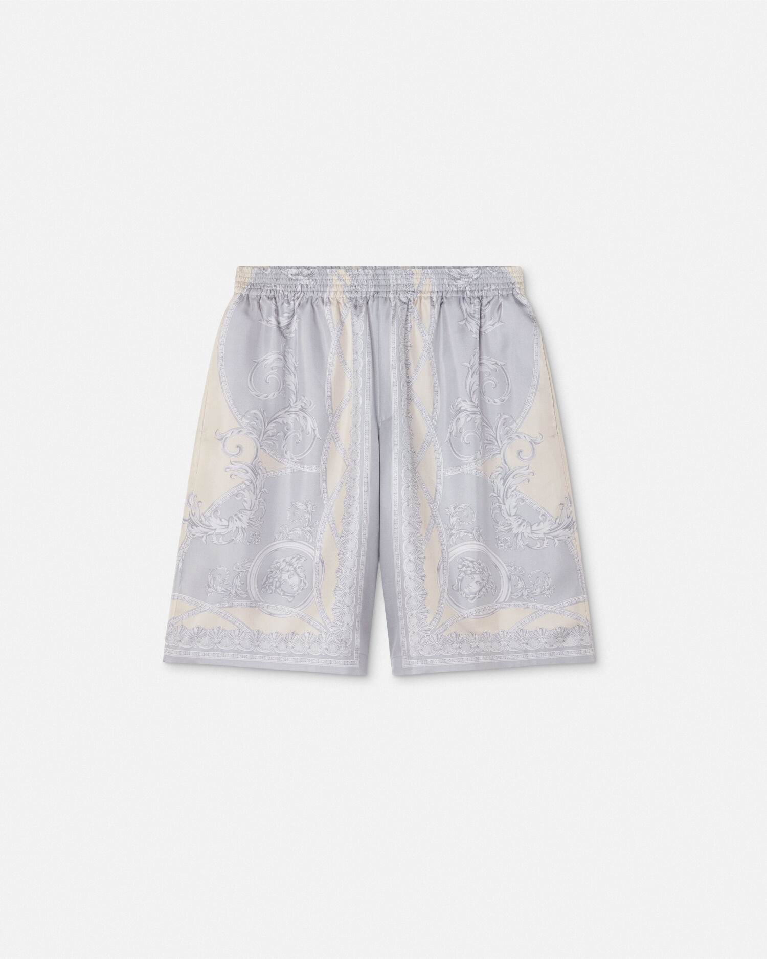 ラ クープ デ デュー シルク ショートパンツ プリント | VERSACE JP