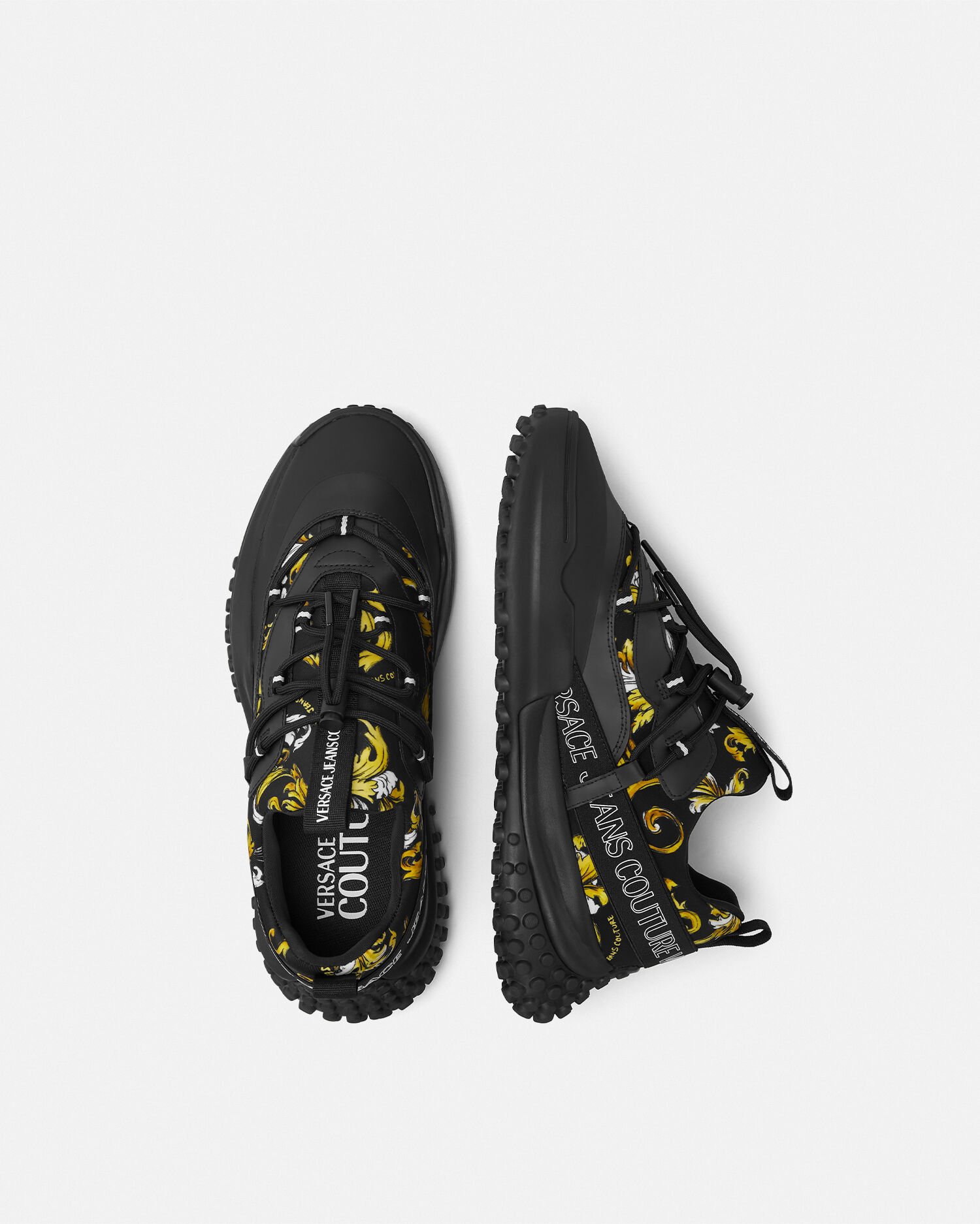 VERSACE JEANS☆25SS アウトライン バロッコ スニーカー アウトライン バロッコ ハイバー スニーカー | VERSACE JP
