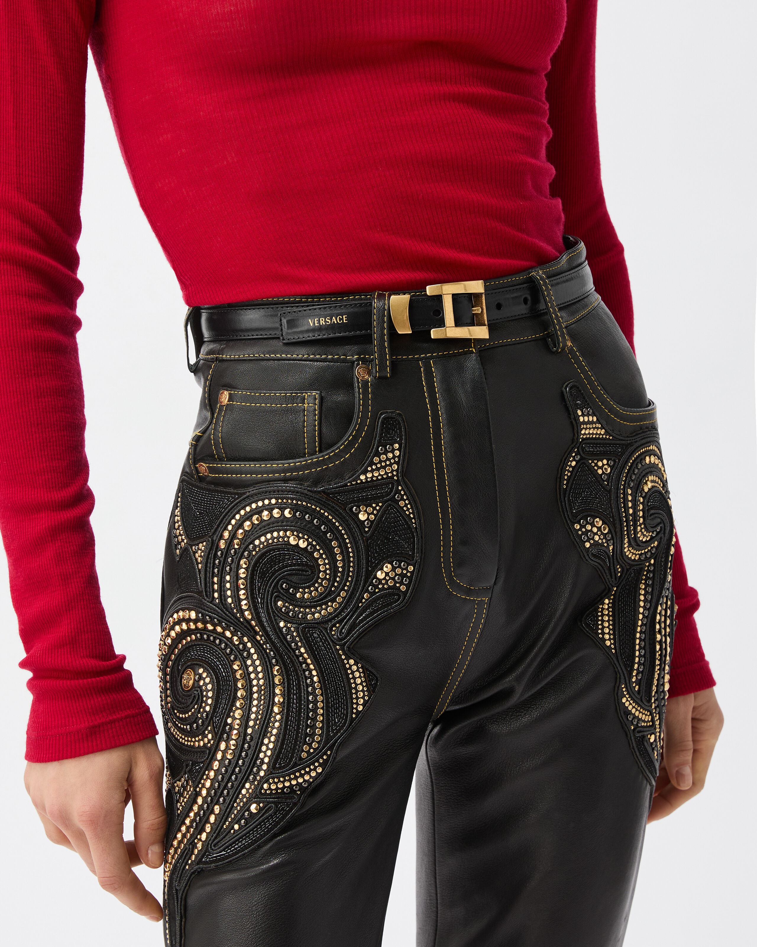 レザー ベルト 2 cm | VERSACE JP