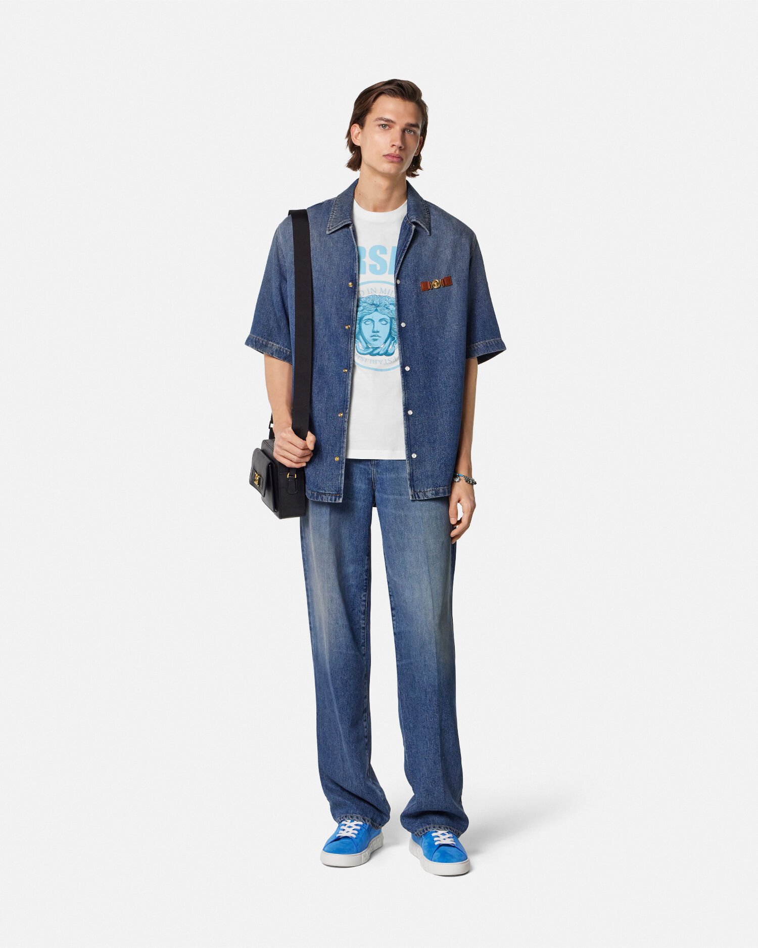 Tシャツ メドゥーサ ロック | VERSACE JP