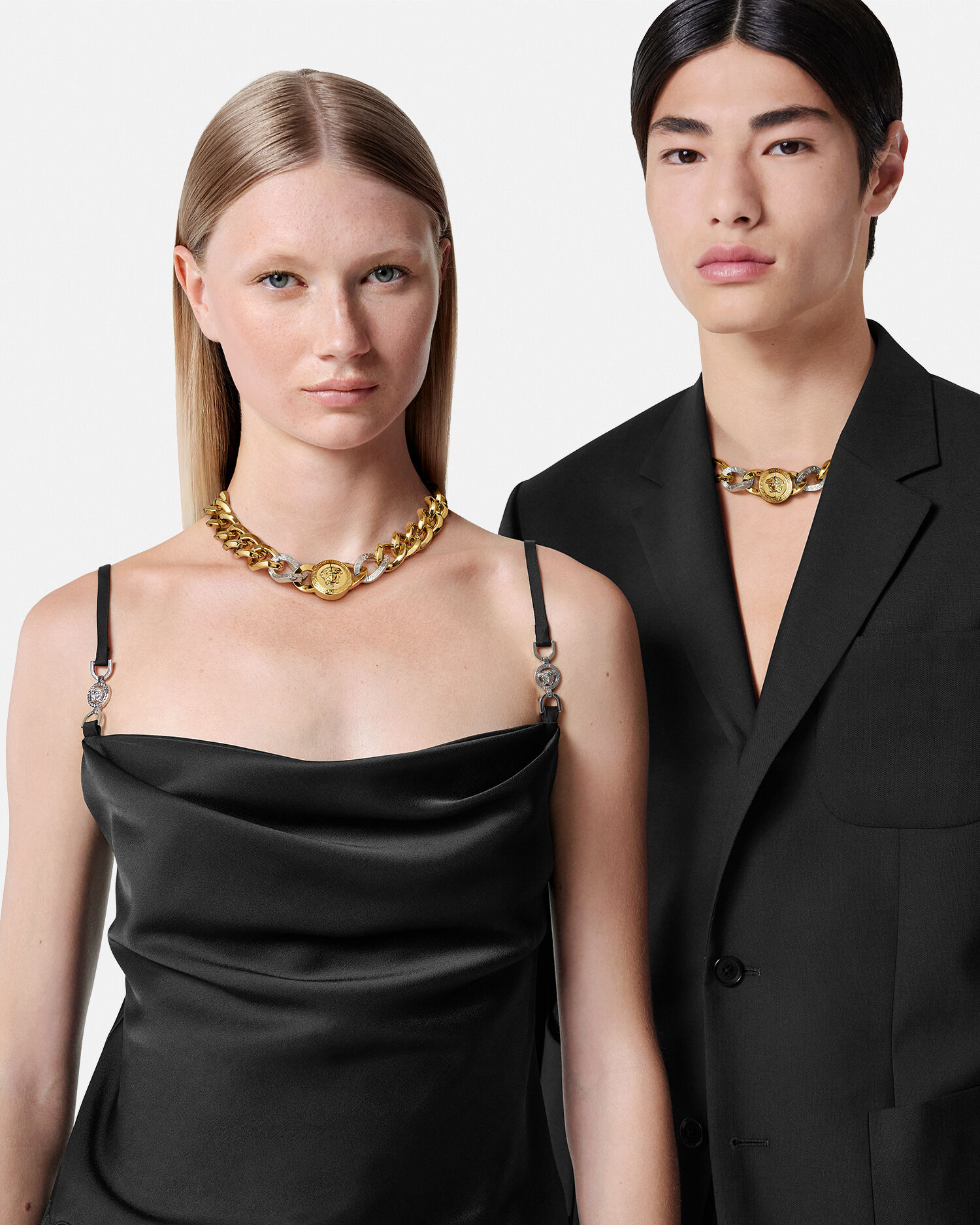 メドゥーサ ネックレス ゴールド | VERSACE JP