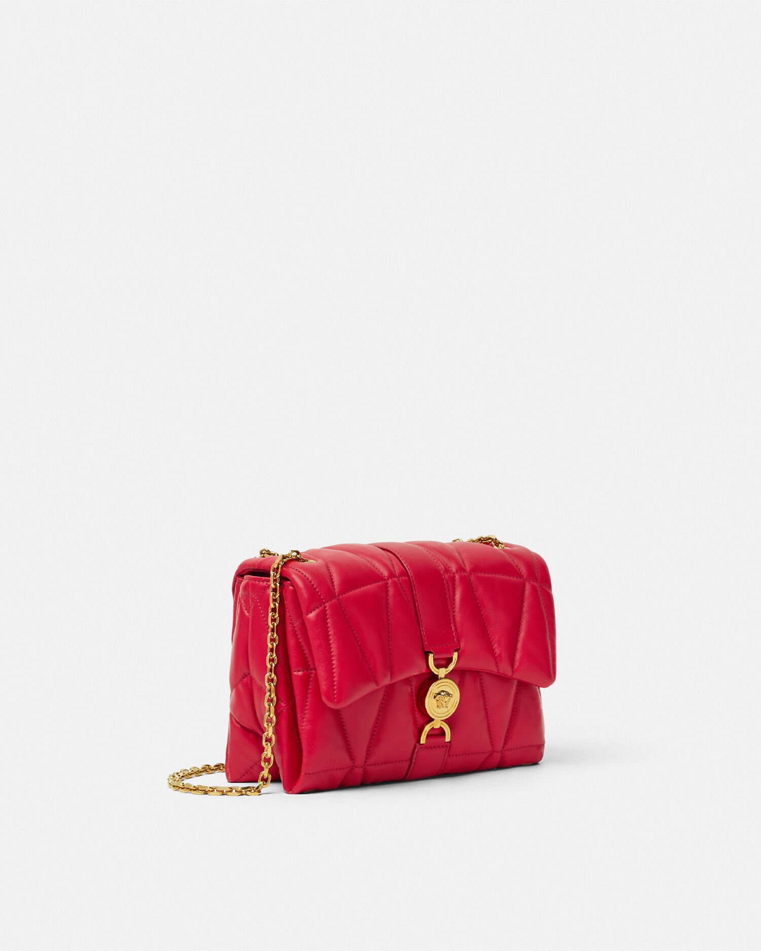 Kleio キルティング ショルダーバッグ レッド | VERSACE JP