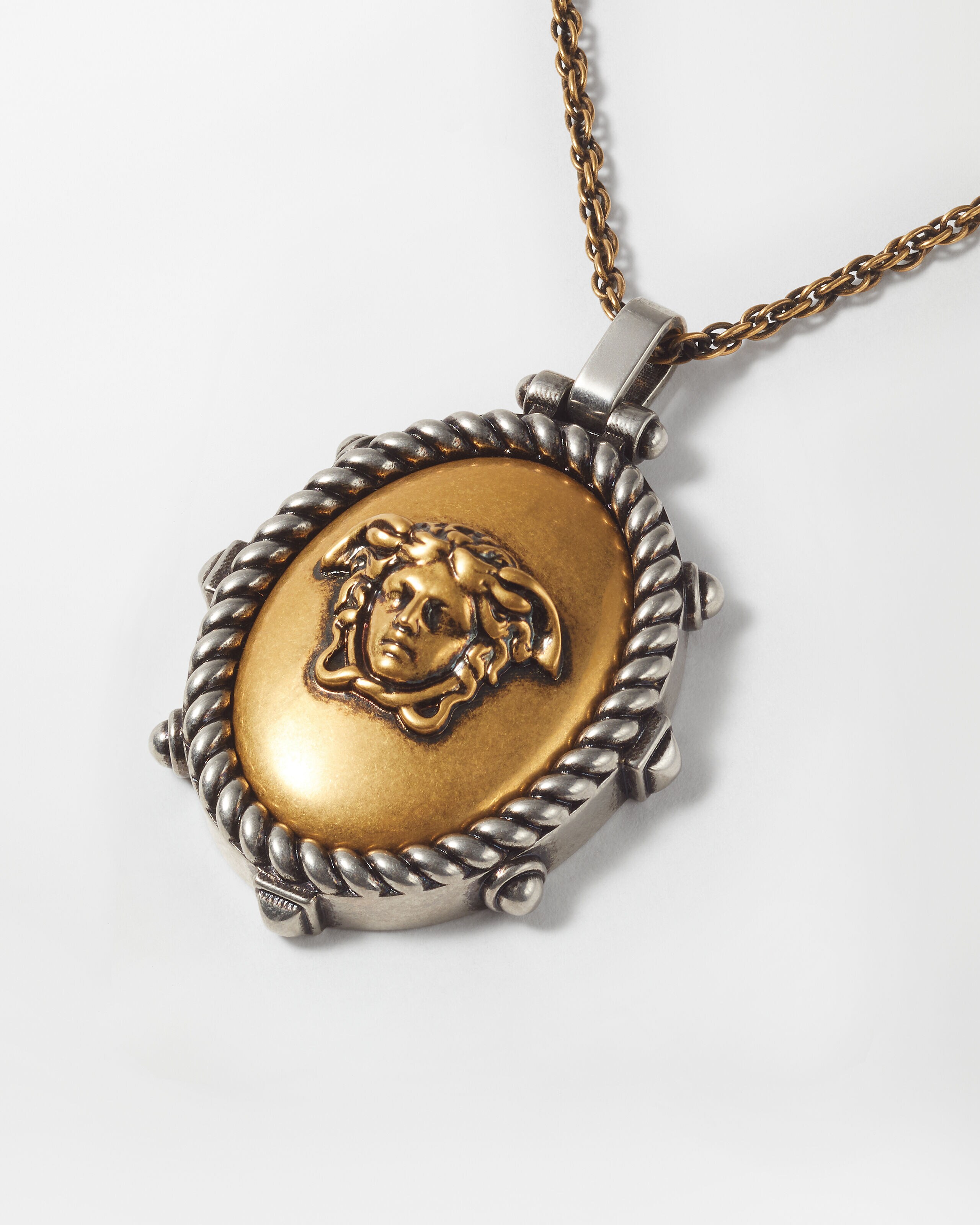 チボリ ネックレス シルバー,ゴールド | VERSACE JP