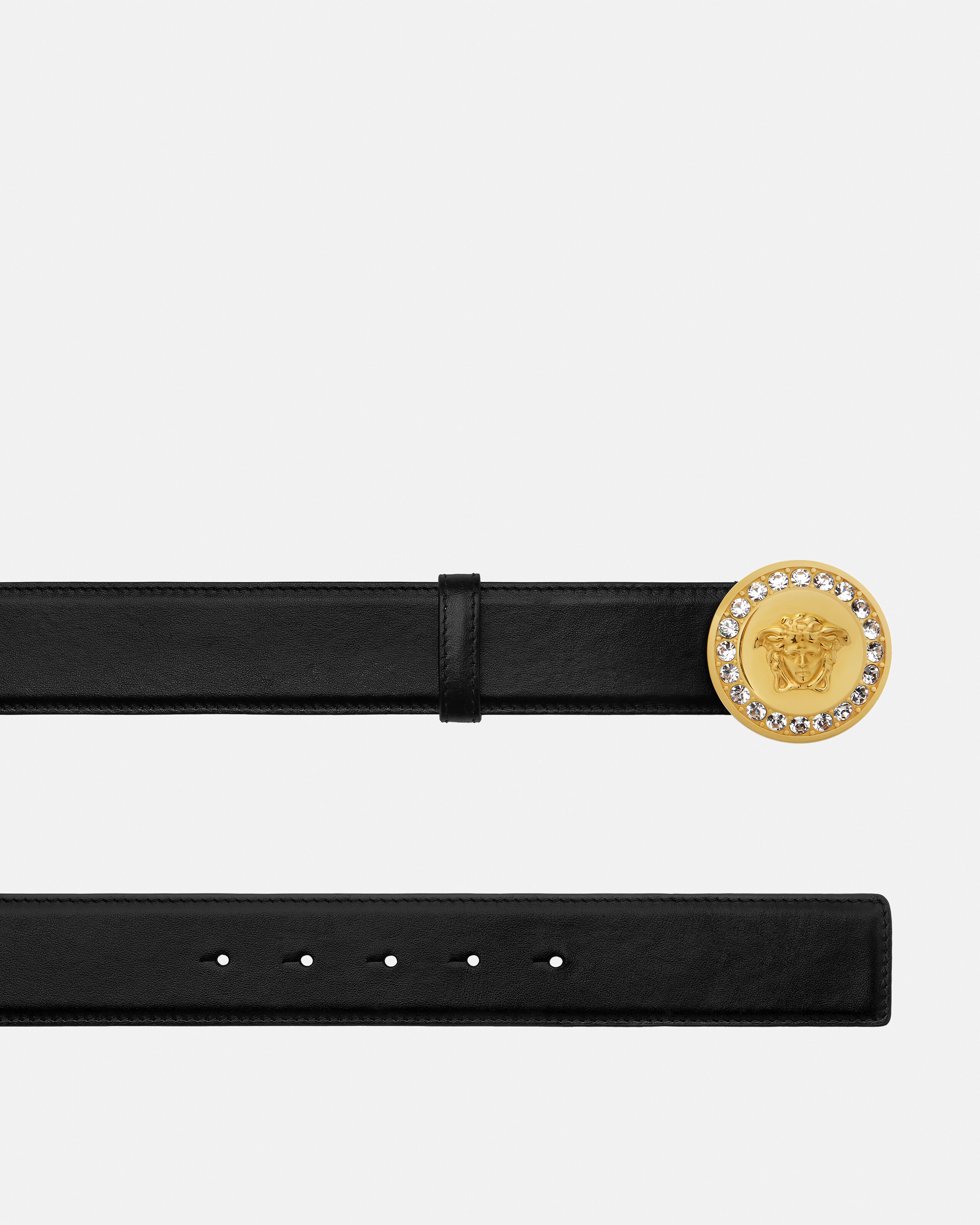 ラ メドゥーサ 装飾付き ベルト 4 cm | VERSACE JP