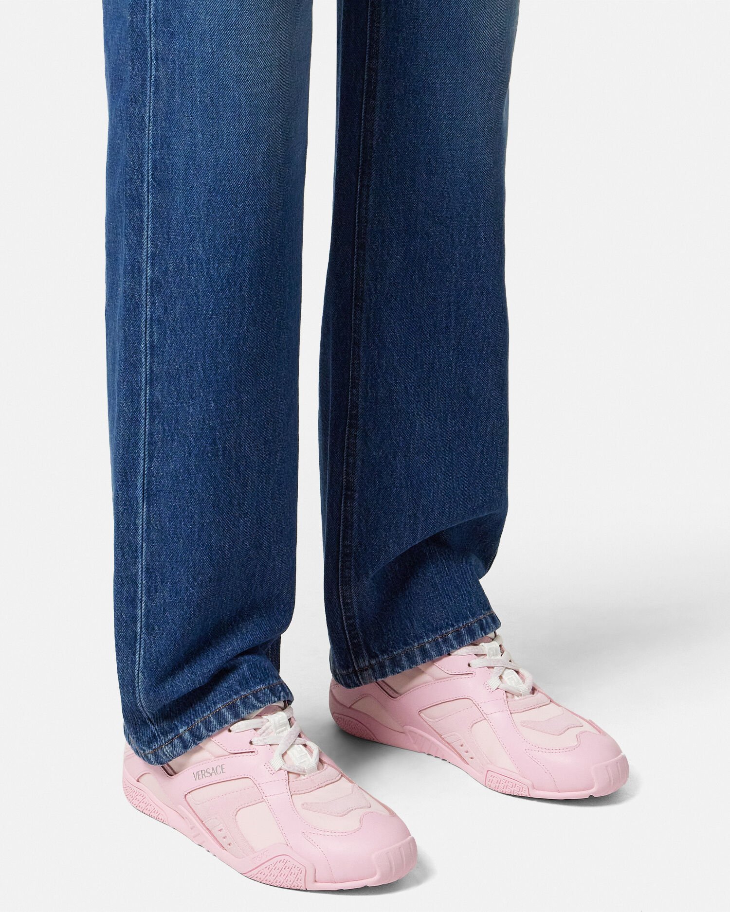 ガラクシア レザー スニーカー | VERSACE JP