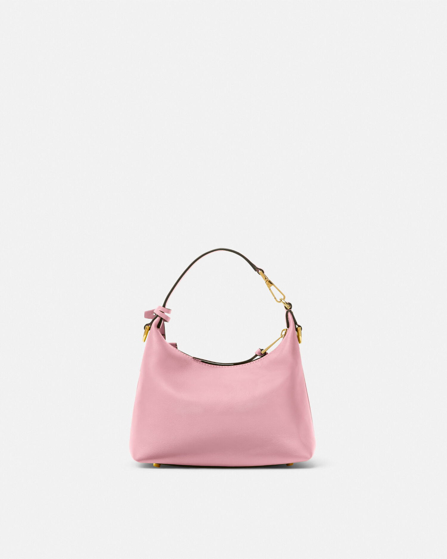 ヴェルサーチェ タグ ナッパ ホーボーバッグ ピンク | VERSACE JP