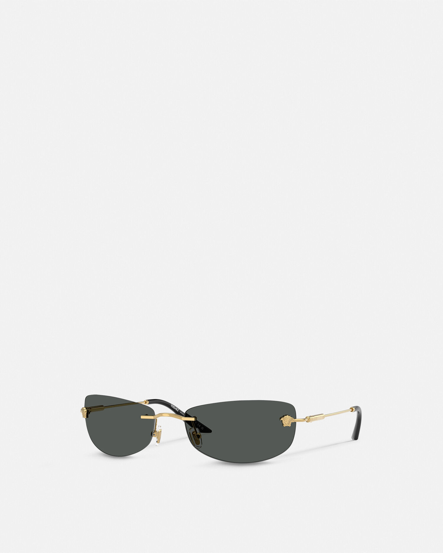 【初売り】 ランウェイ サングラス ブラック,ゴールド | VERSACE JP 小物