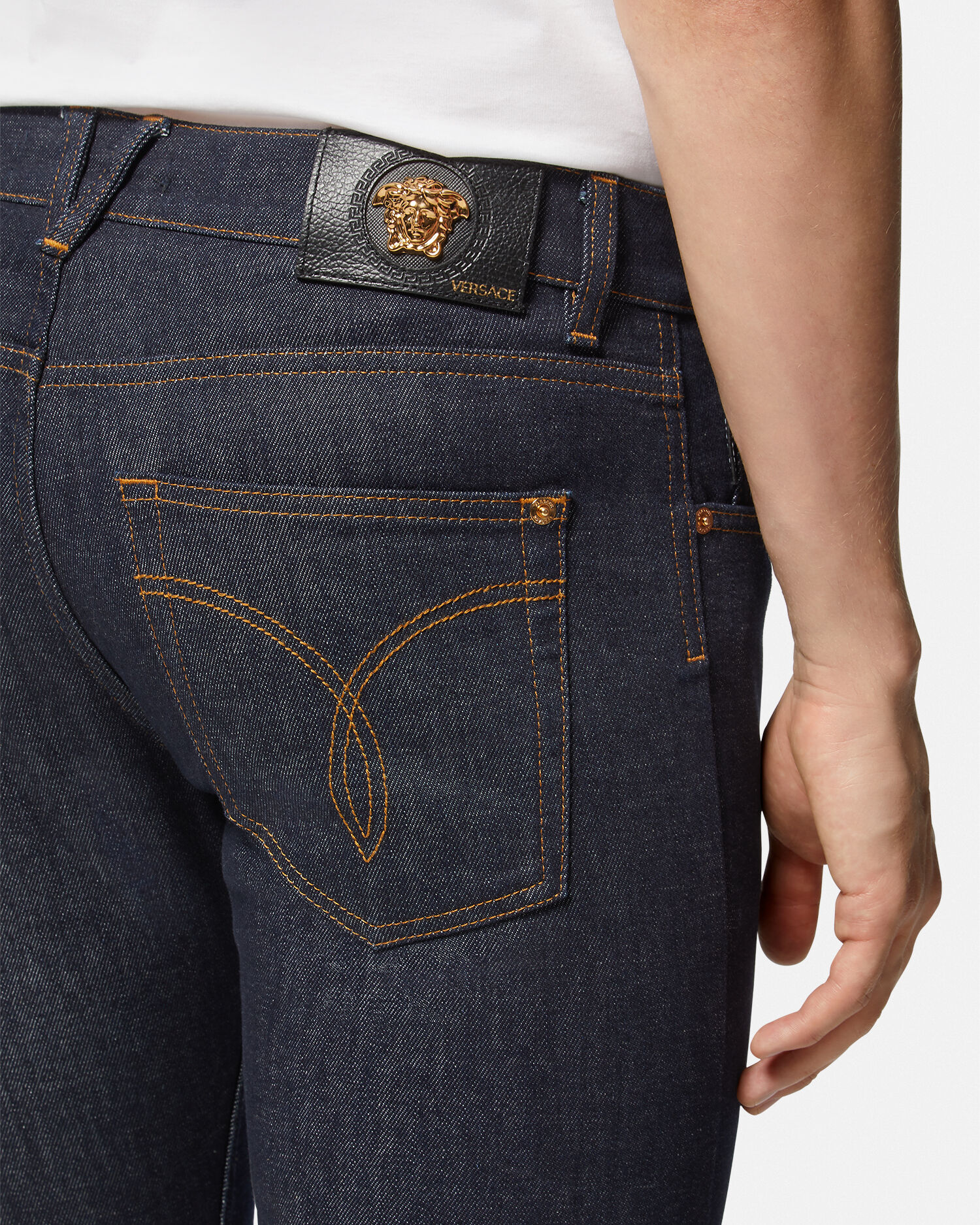 スリム ジーンズ ブルー | VERSACE JP