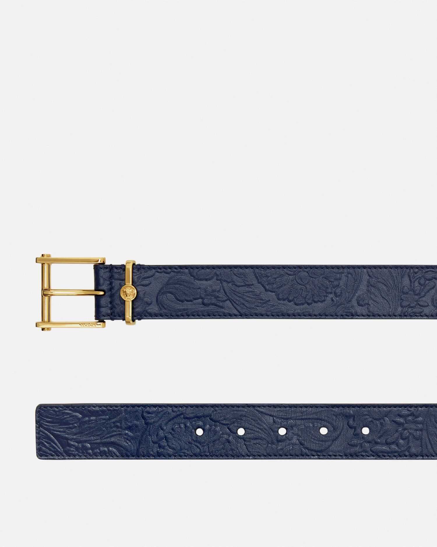 美品　VERSACE　ヴェルサーチ　メデューサ　バロッコプリント　 ベルトバッグ 美品VERSACEヴェルサーチメデューサバロッコプリント ベルトバッグ
