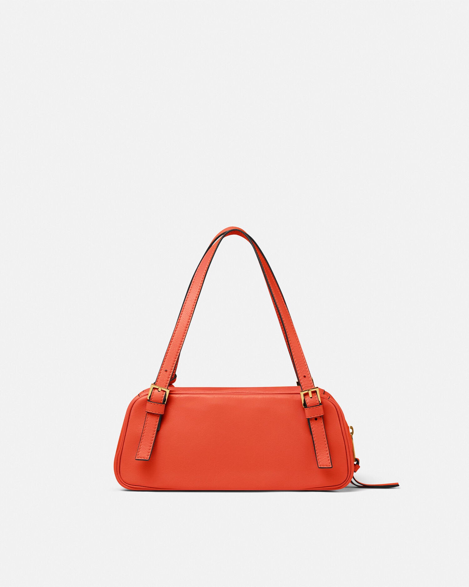 関税込 VERSACE＊ボウリング タグ ショルダーバッグ オレンジ Versace Tag Bowling Bag Orange | VERSACE US