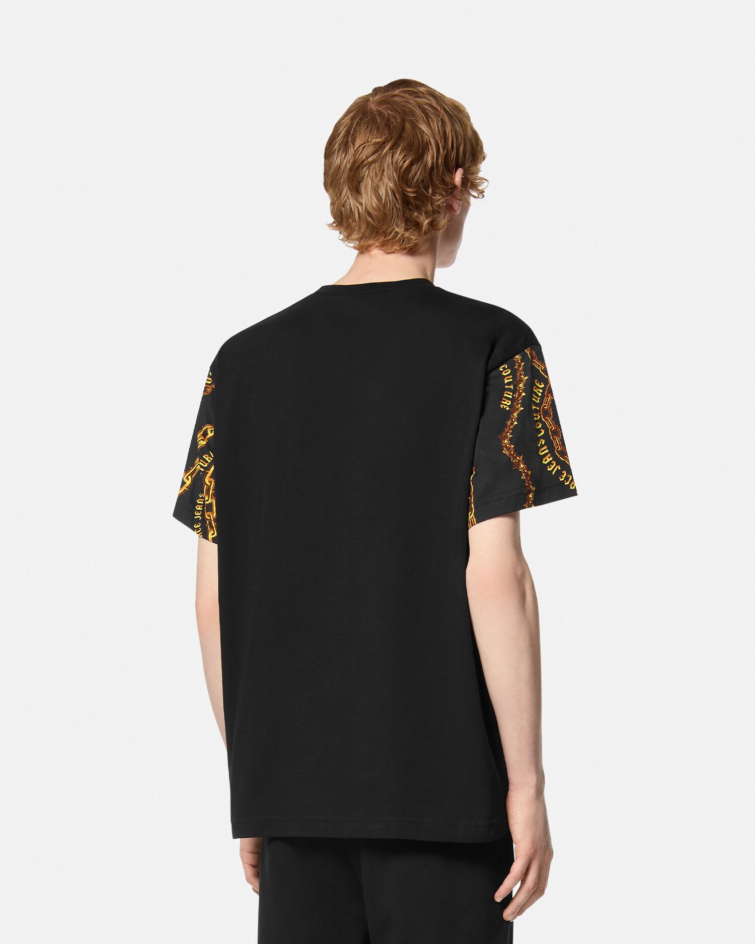 レギュラーフィット Tシャツ チェーン クチュール | VERSACE JP