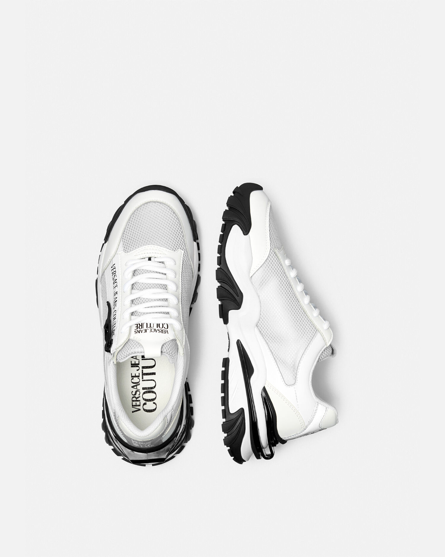 トレイル トレック スニーカー ホワイト,プリント | VERSACE JP トレイル トレック スニーカー ホワイト,プリント | VERSACE JP