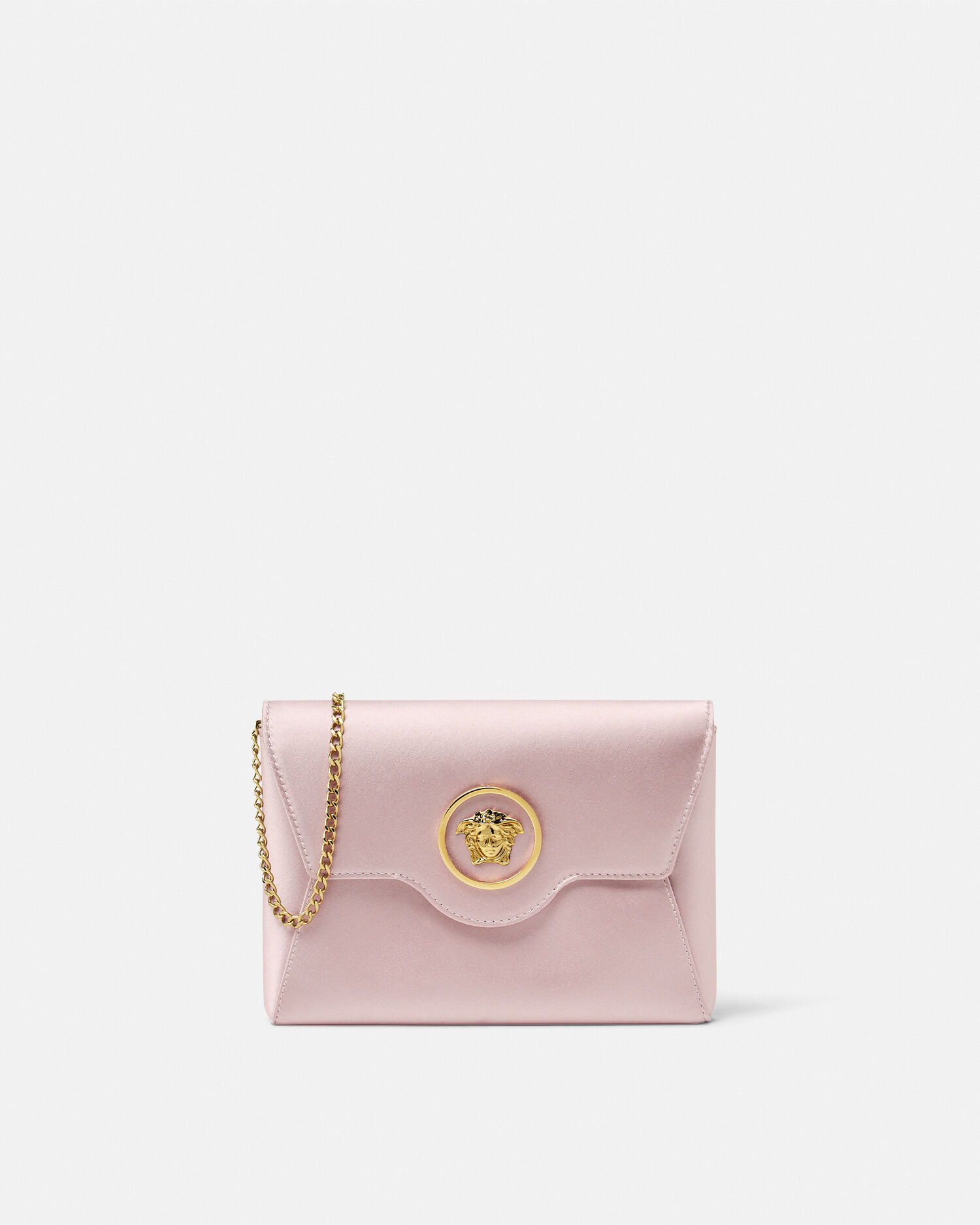 【楽天最安値に挑戦】 ラ メドゥーサ エンベロープ クラッチ ピンク | VERSACE JP バッグ
