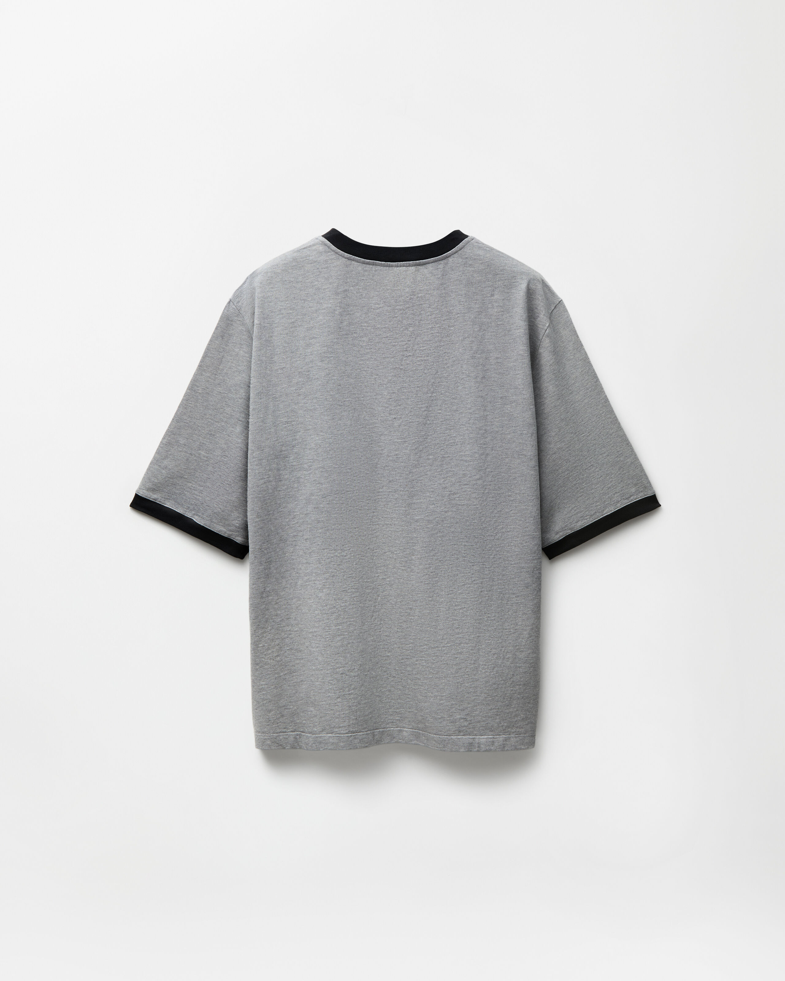 ☆ココページ☆ プリントロゴ入りコットンジャージーTシャツ グレー | VERSACE JP