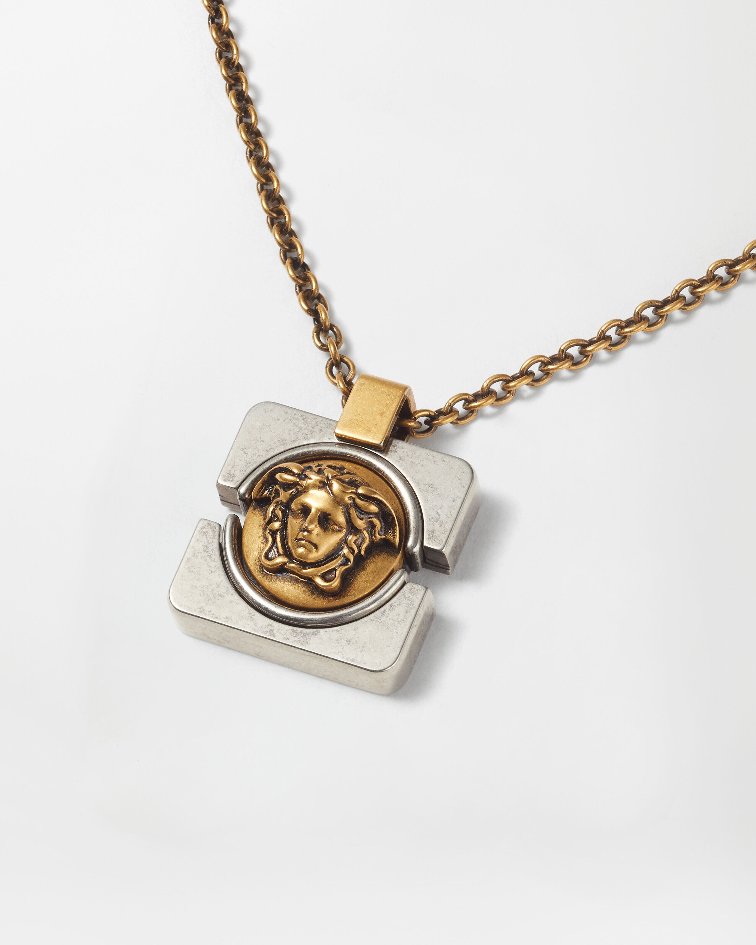 シジッロ ネックレス シルバー,ゴールド | VERSACE JP