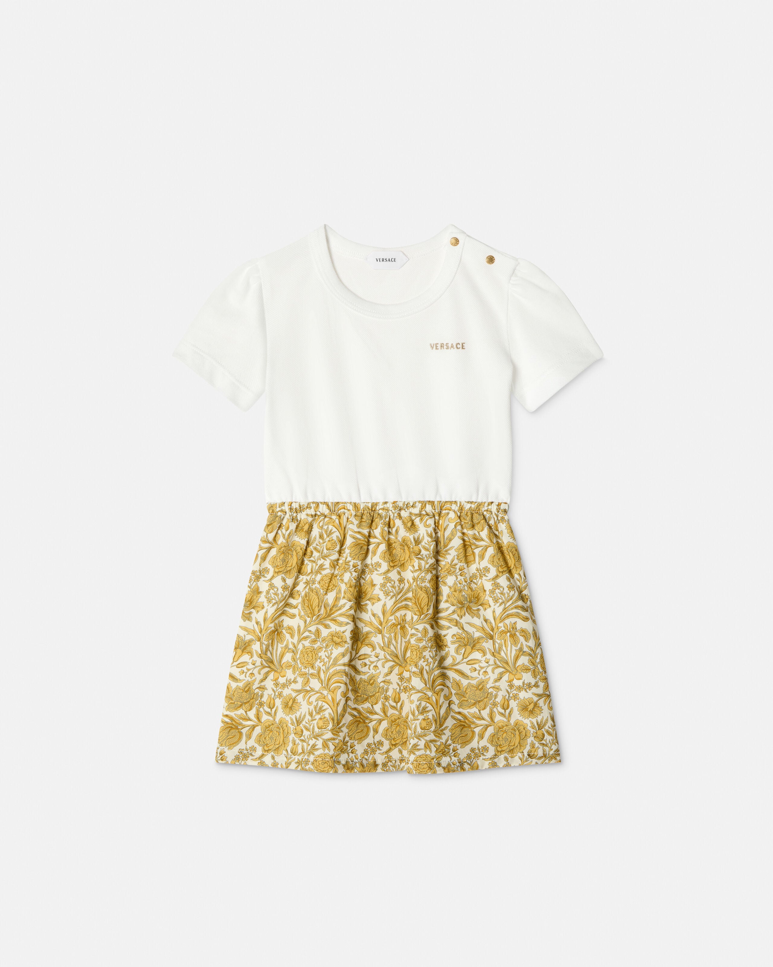【未使用タグ付】VERSACE ベビー Tシャツドレス 12-18ヶ月 ベビーガール & 幼児向けデザイナードレス | ヴェルサーチェ 日本