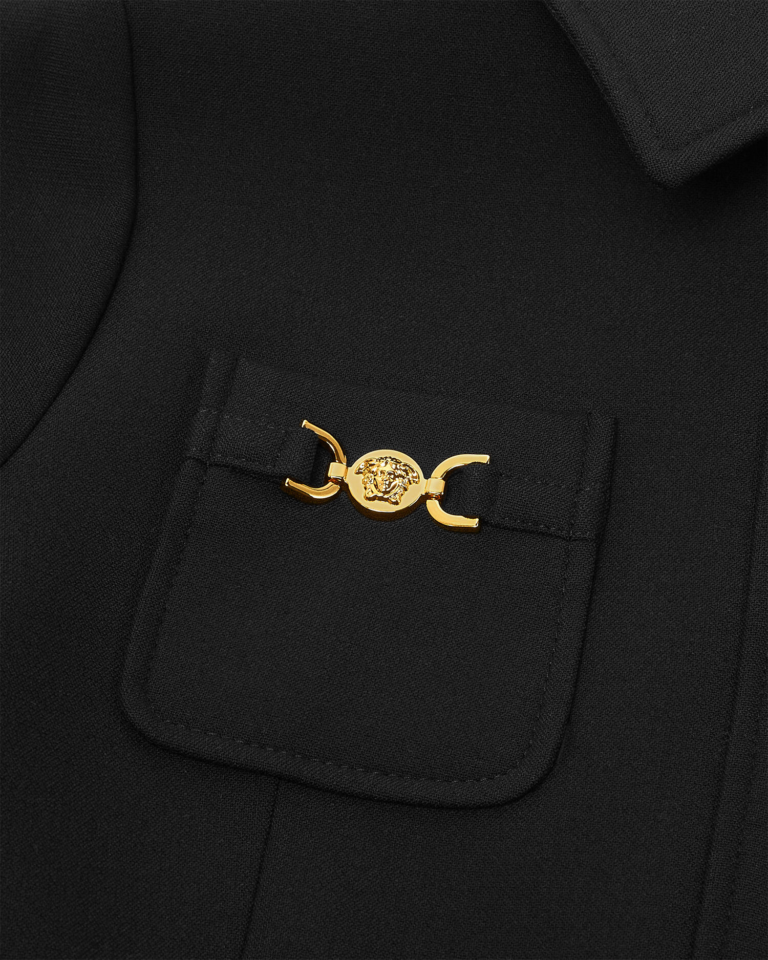 【関税込み】Versace ブラック メドゥーサ '95 ジャンプスーツ 90_1013592-