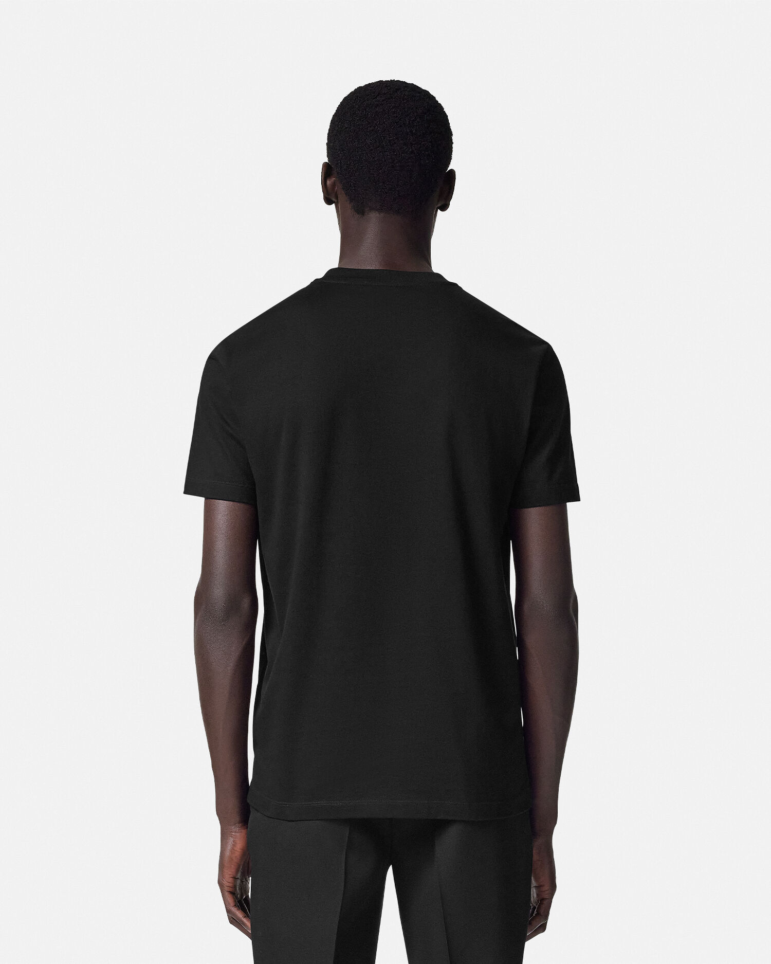 【VERSACE】クリスタル メドゥーサ Tシャツ【関税送料込】 クリスタル メドゥーサ Tシャツ ブラック | VERSACE JP