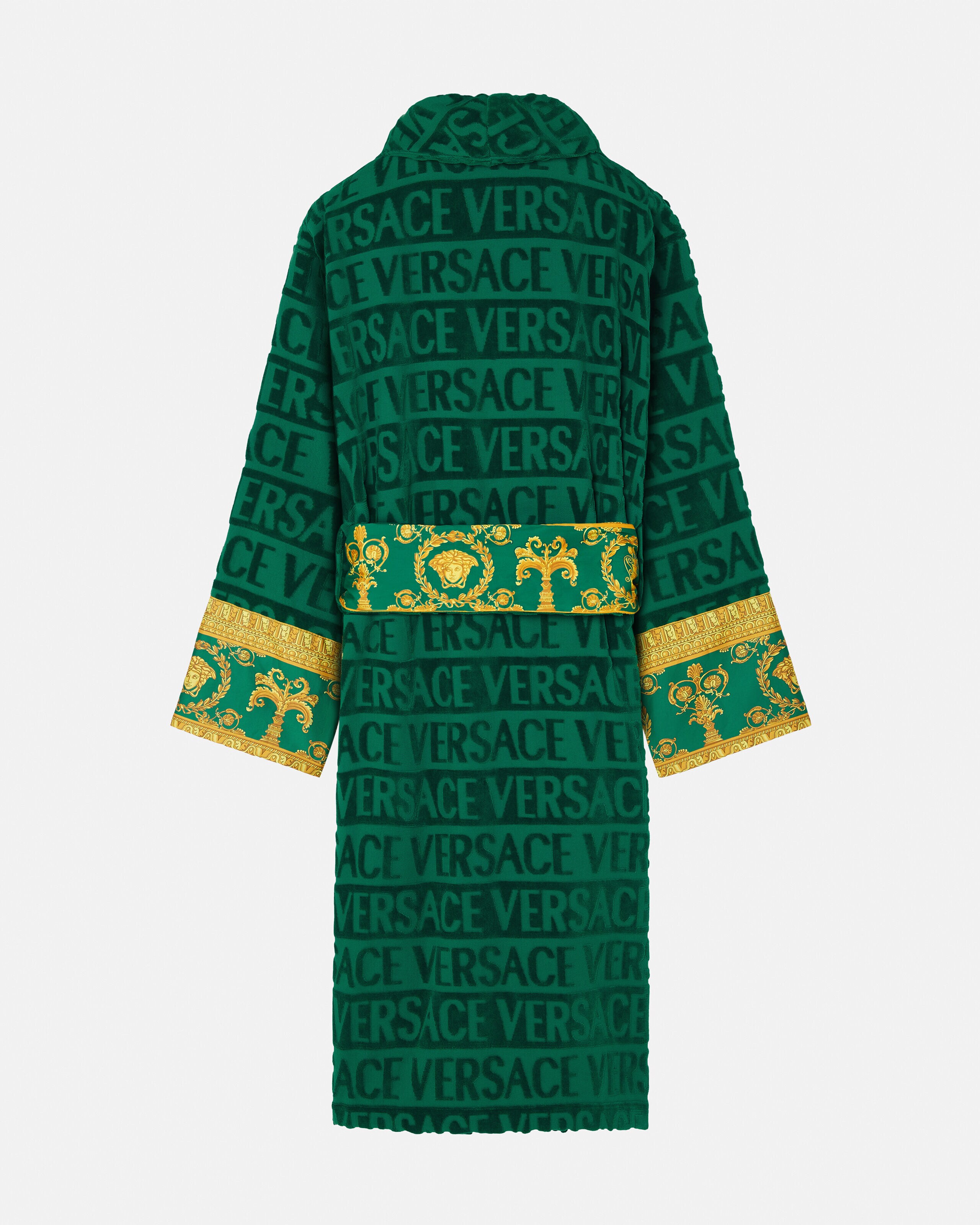 I ♡ バロック バスローブ グリーン | VERSACE JP