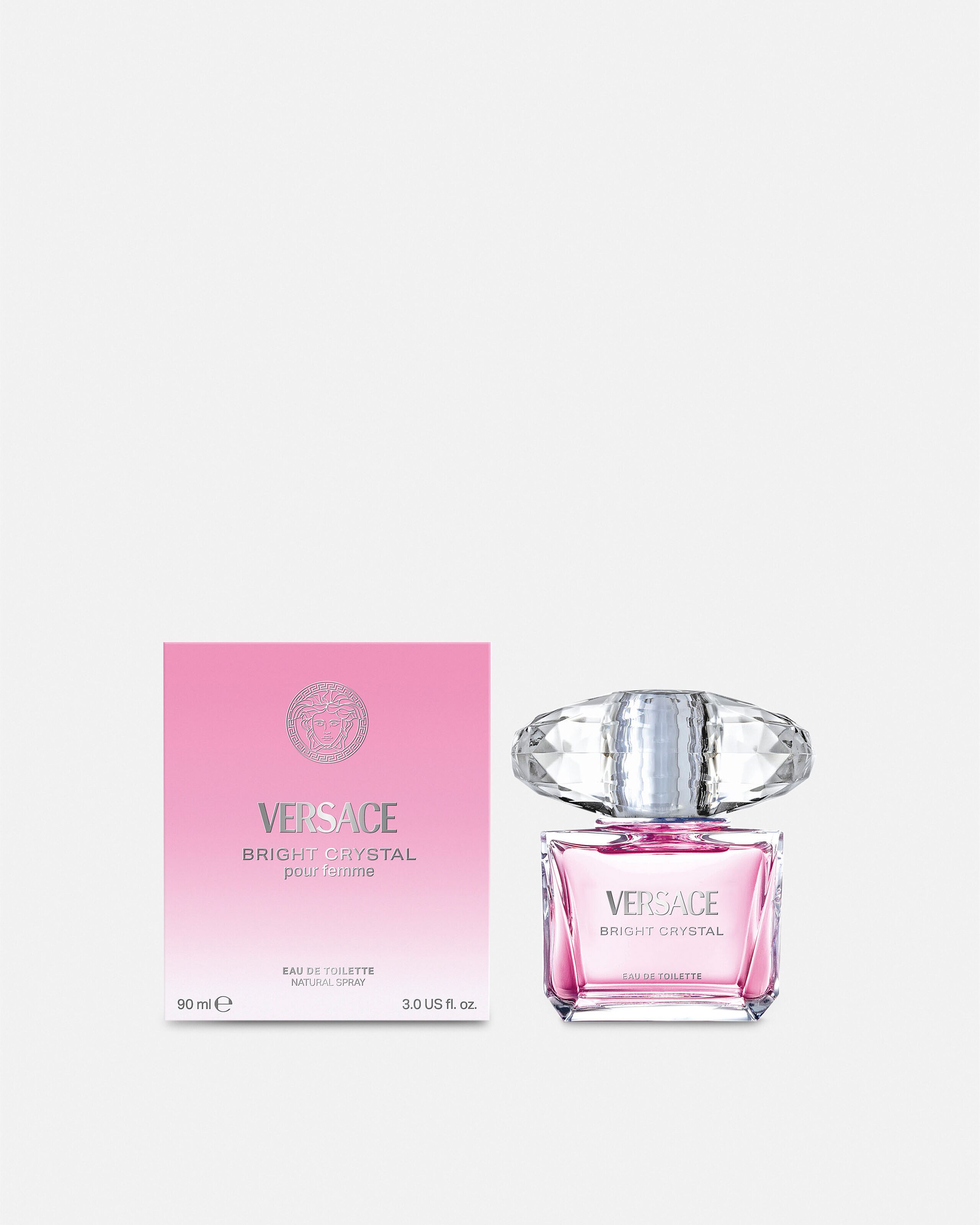 香水(女性用) VERSACE BRIGHT CRYSTAL 90ml ブライト クリスタル EDT 90 ml ピンク | VERSACE JP