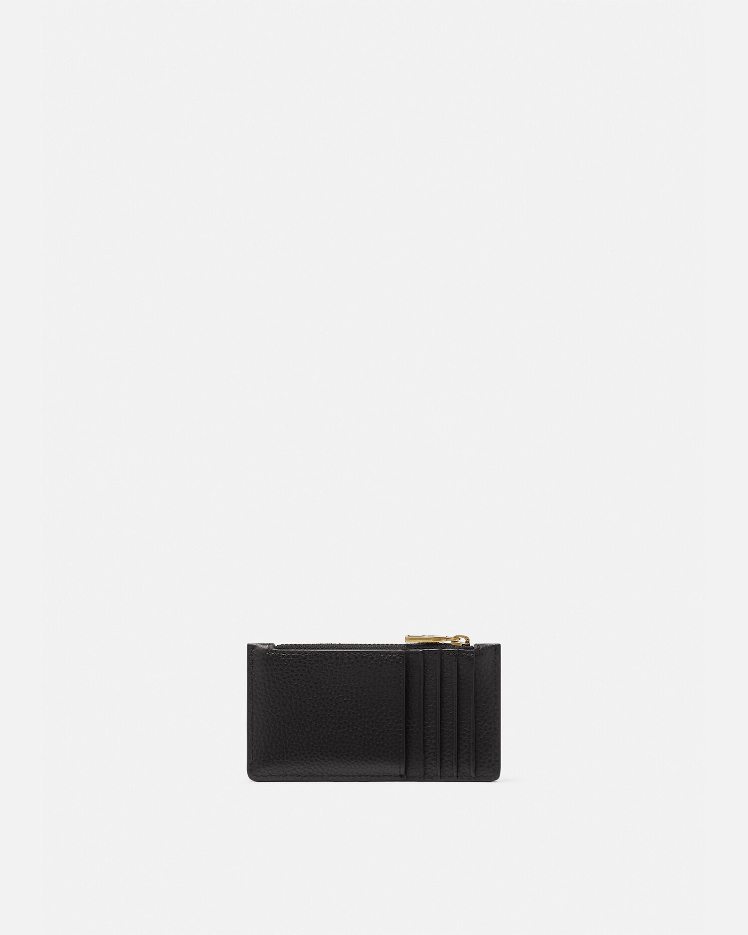 ロゴ ジッパー カード ホルダー ブラック,プリント | VERSACE JP