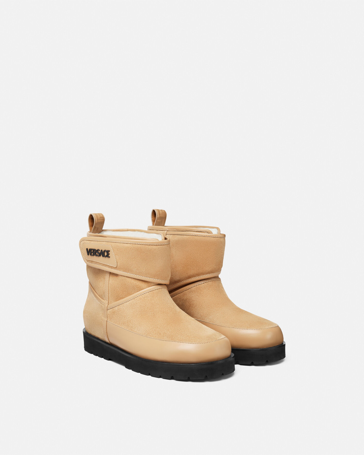 GIANNI VERSACE メンズのハーフレザーブーツ - 靴