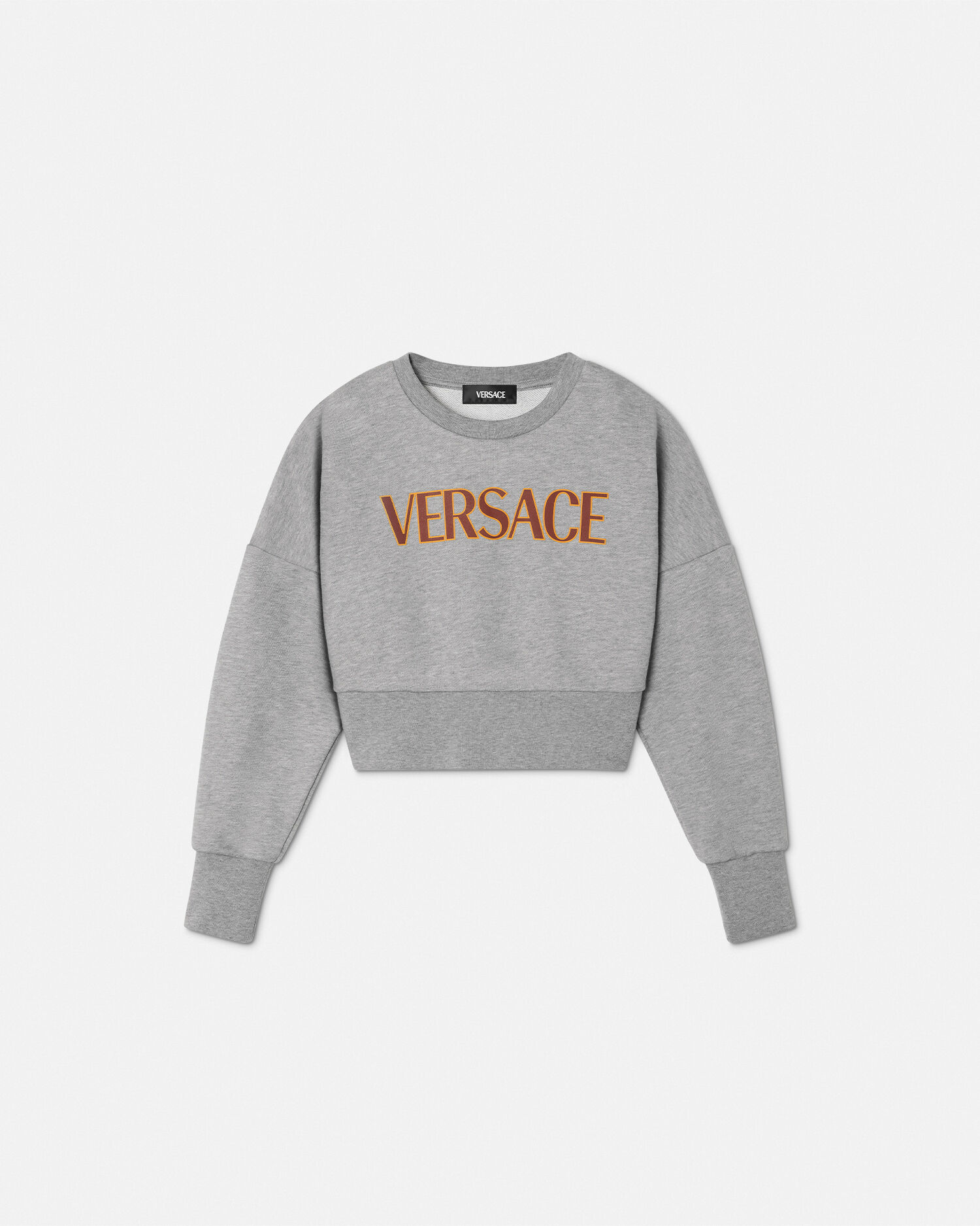VERSACE ロゴ/グレカ模様*フード付スウェットシャツ レディース デザイナー スウェットシャツ & パーカー