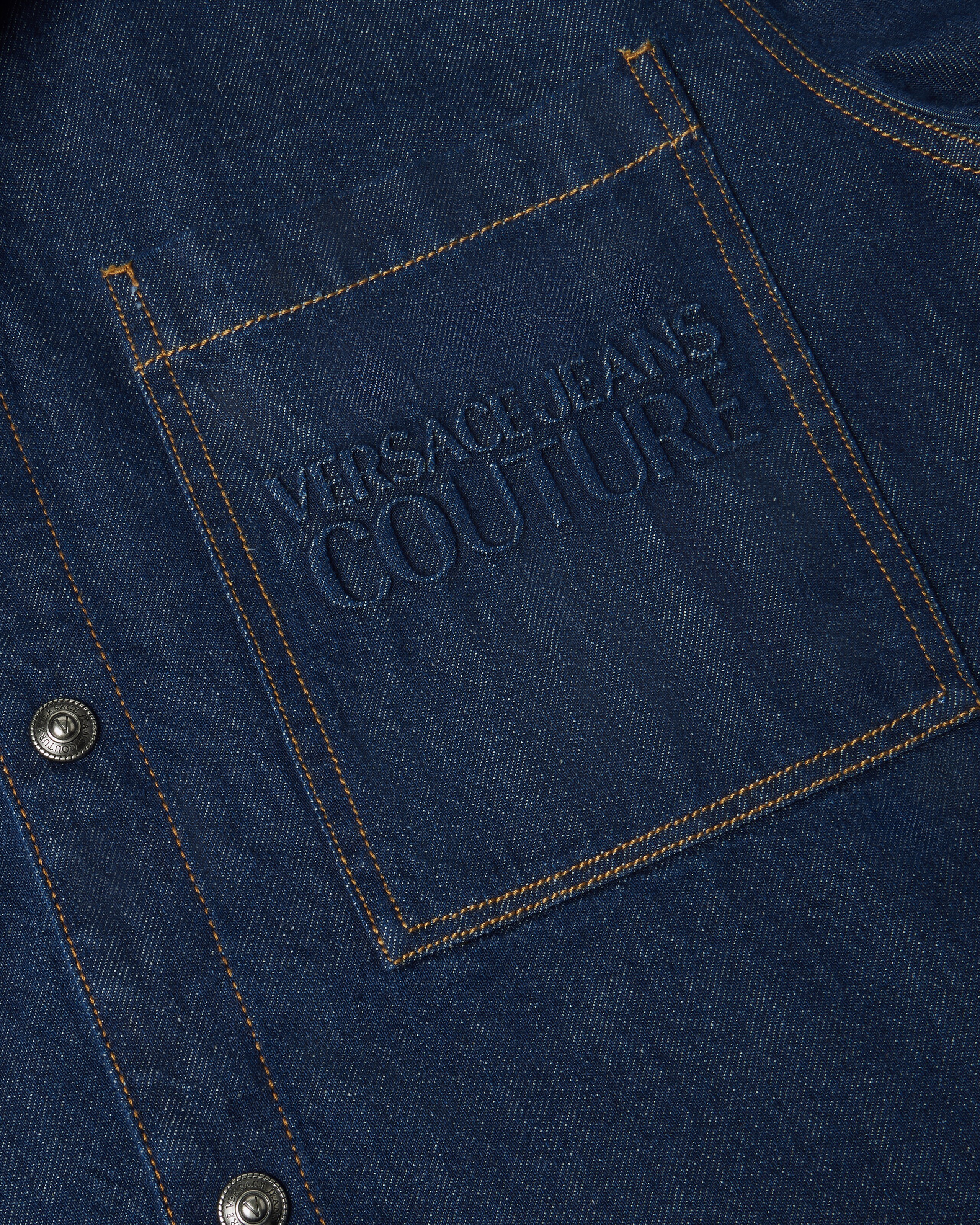 デニム シャツ ブルー | VERSACE JP