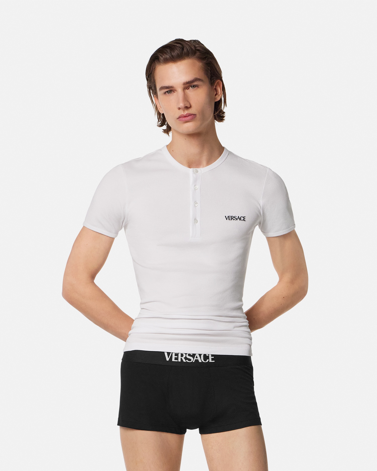 希少　VERSACE パンツ 90_AU10026-