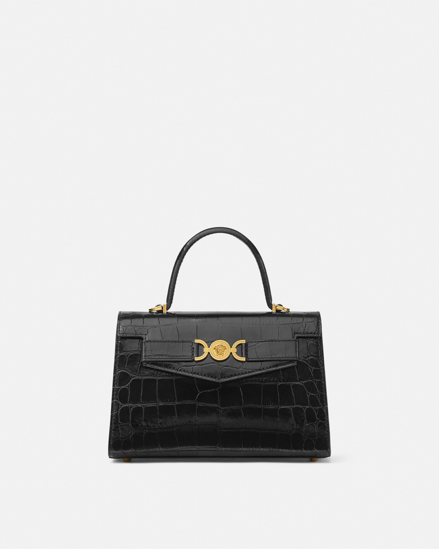 VERSACE メテュサトトハック95 10138231A10795 1B00V ラ メドゥーサ ハンドバッグ ブラック | VERSACE JP