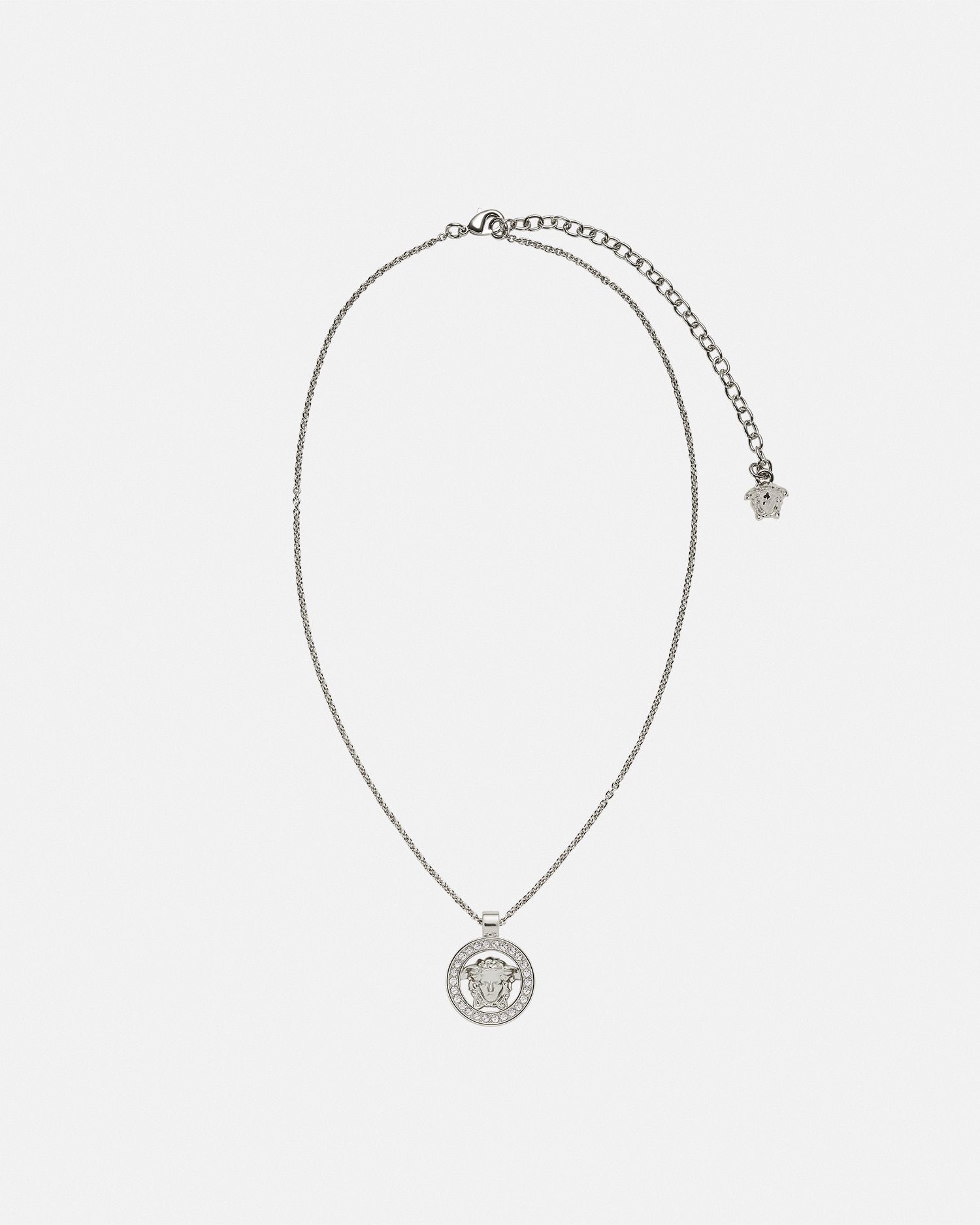 VERSACE ロゴネックレス 金メッキ クリスタル付き selectshopfelice_vs-dg1i125djmx-m