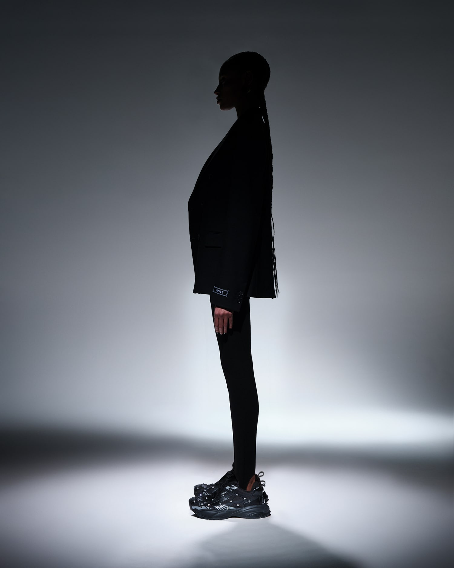 ヴェルサーチェ マーキュリー M_VS_02 スニーカー ピンク