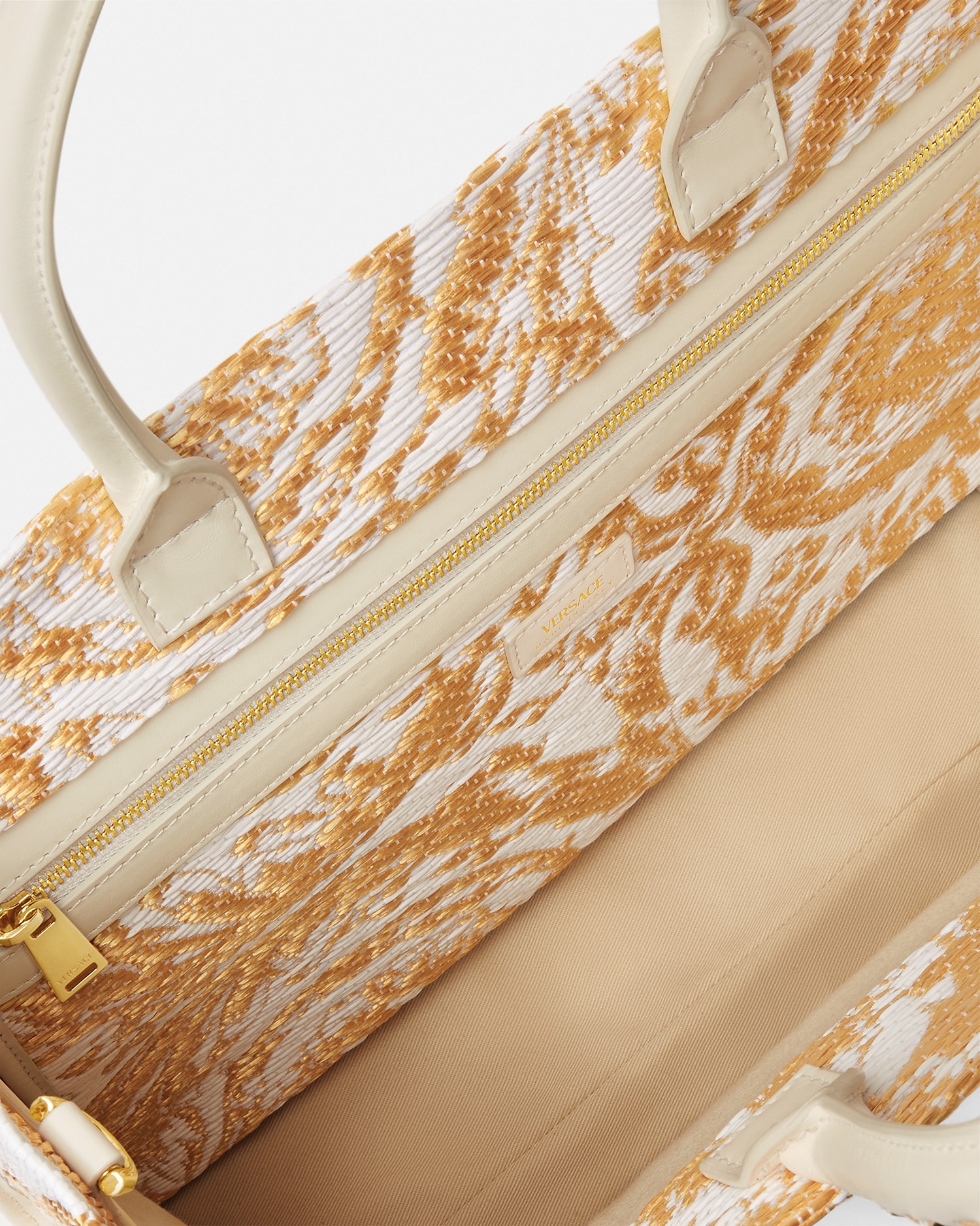 VERSACE アテナ トート　ラフィア 90_1011564-