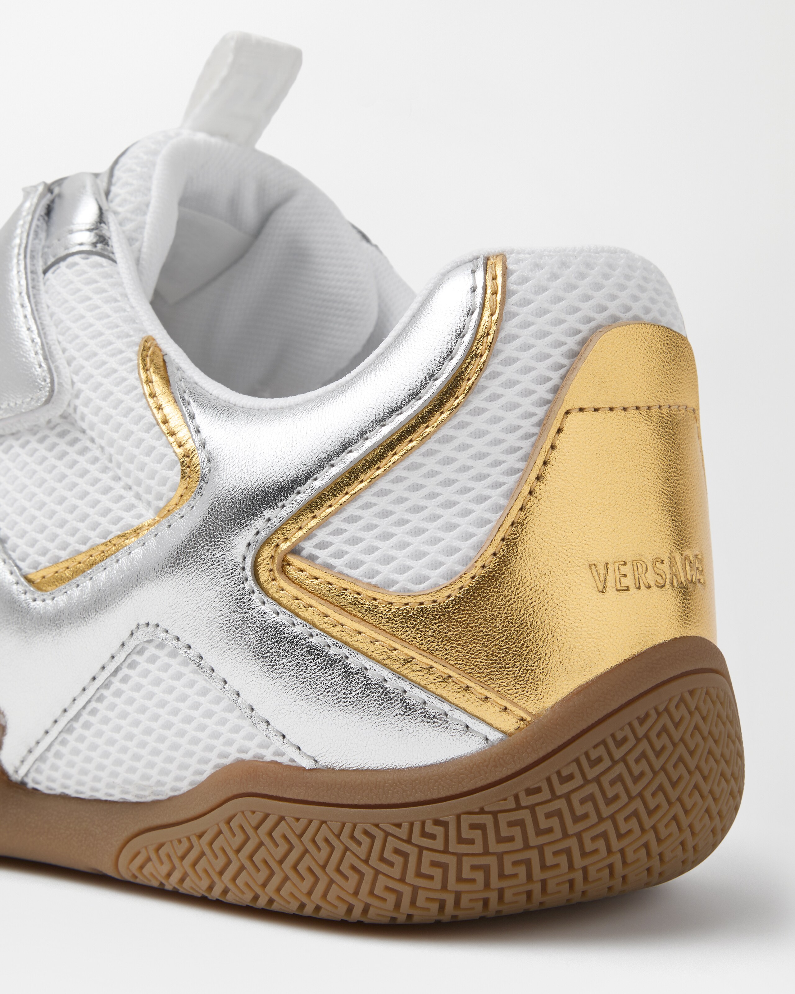 ガラクシア メタリック スニーカー シルバー,ゴールド | VERSACE JP