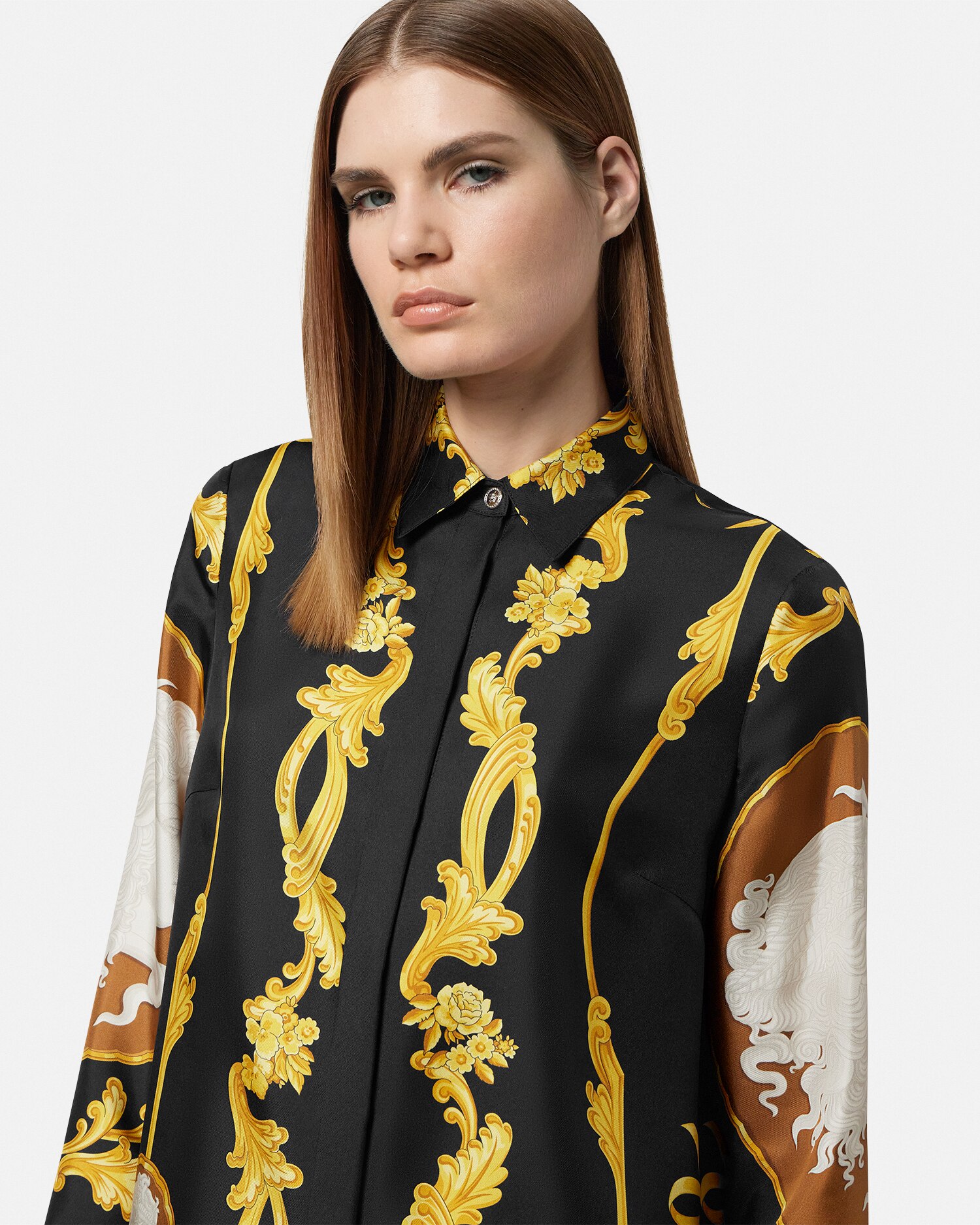 シルク シャツ カメオ | VERSACE JP