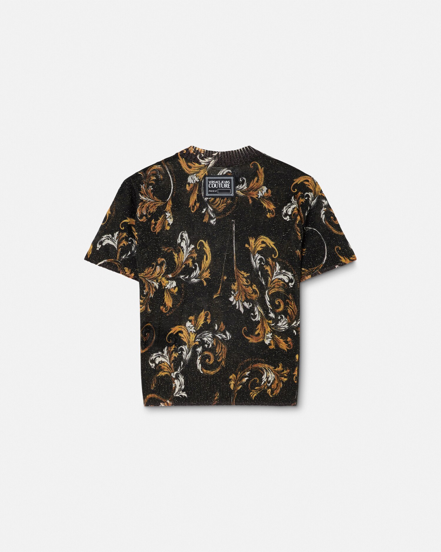 VERSACE JEANS COUTURE ブラックニット Versace Jeans Couture - Knitwear for Men | Official Website