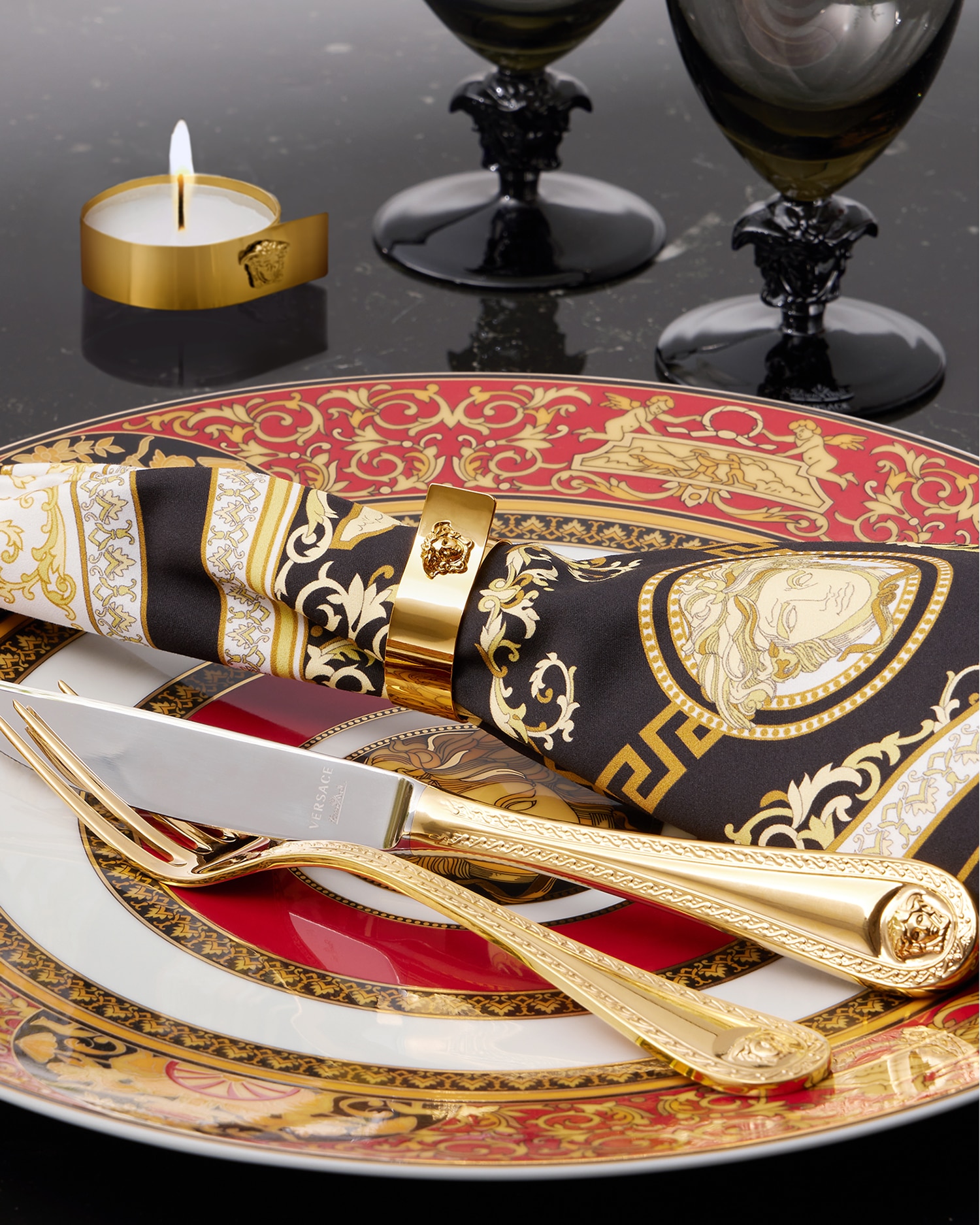 楽天市場】VERSACE ヴェルサーチ 403624 15253 ビザンチン