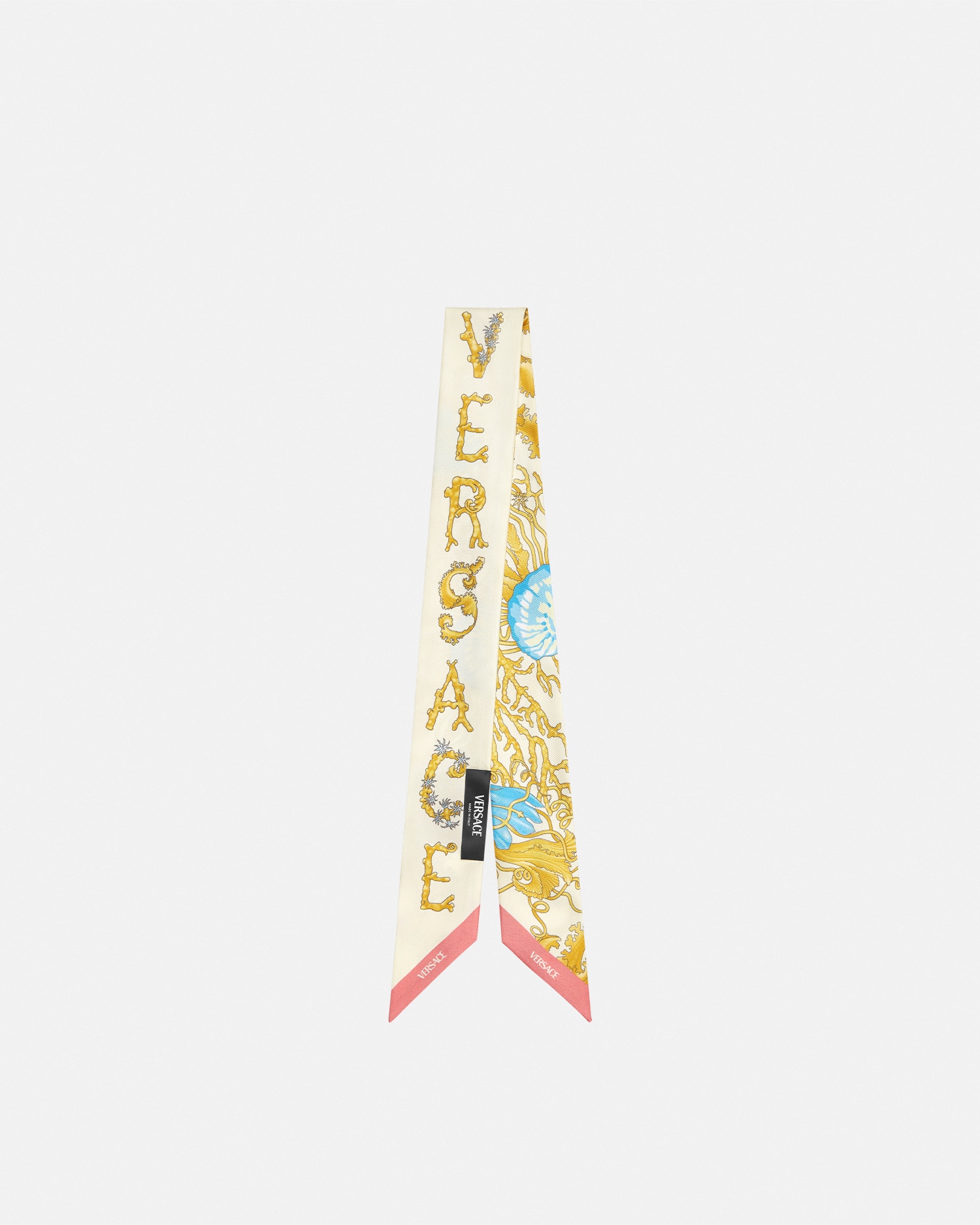 Versace ヴェサーチスカーフ ラージ シルク スカーフ ヴェルサーチェ トレジャー 90 cm