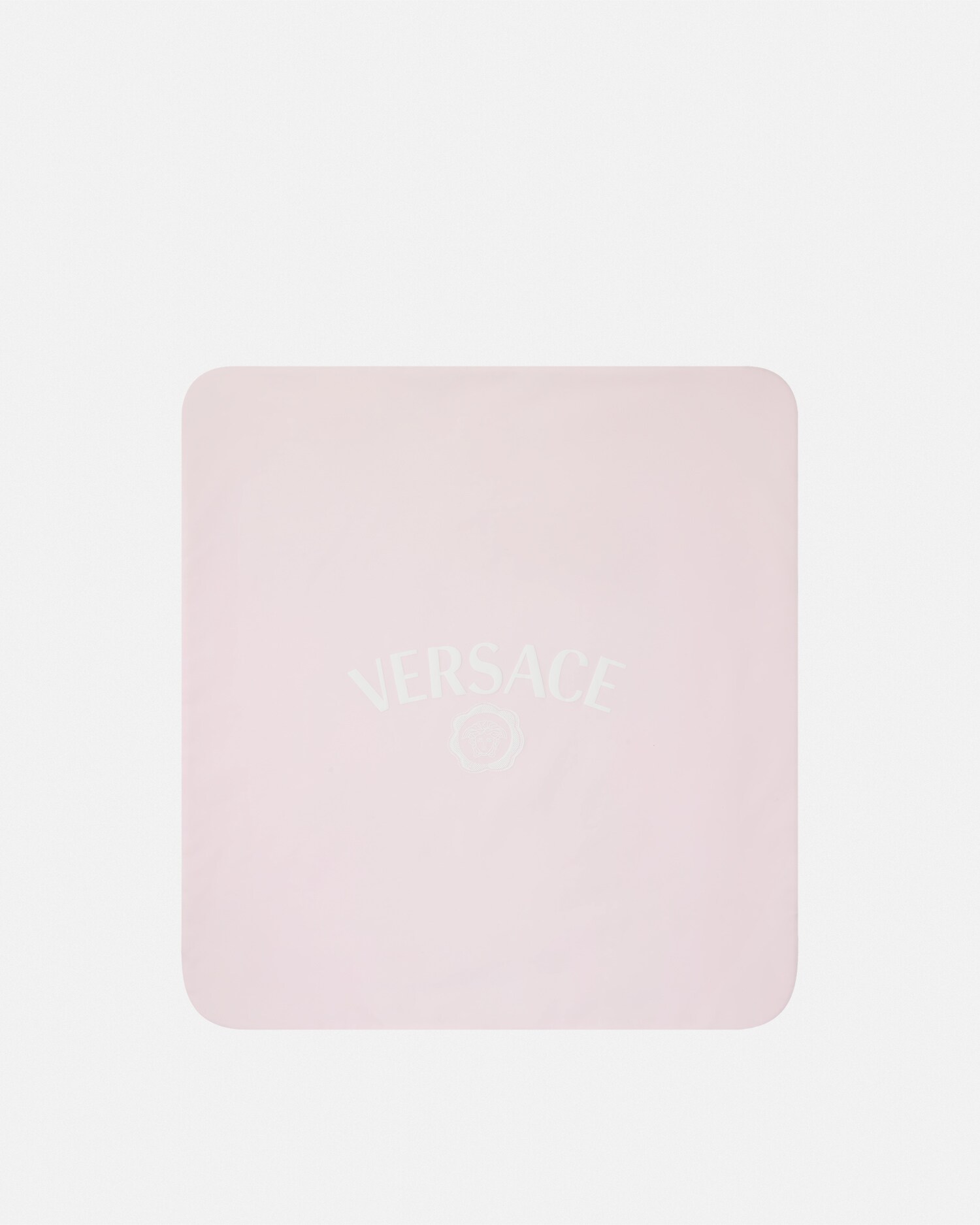 ベビー ブランケット ヴェルサーチェ ロゴ ピンク | VERSACE JP