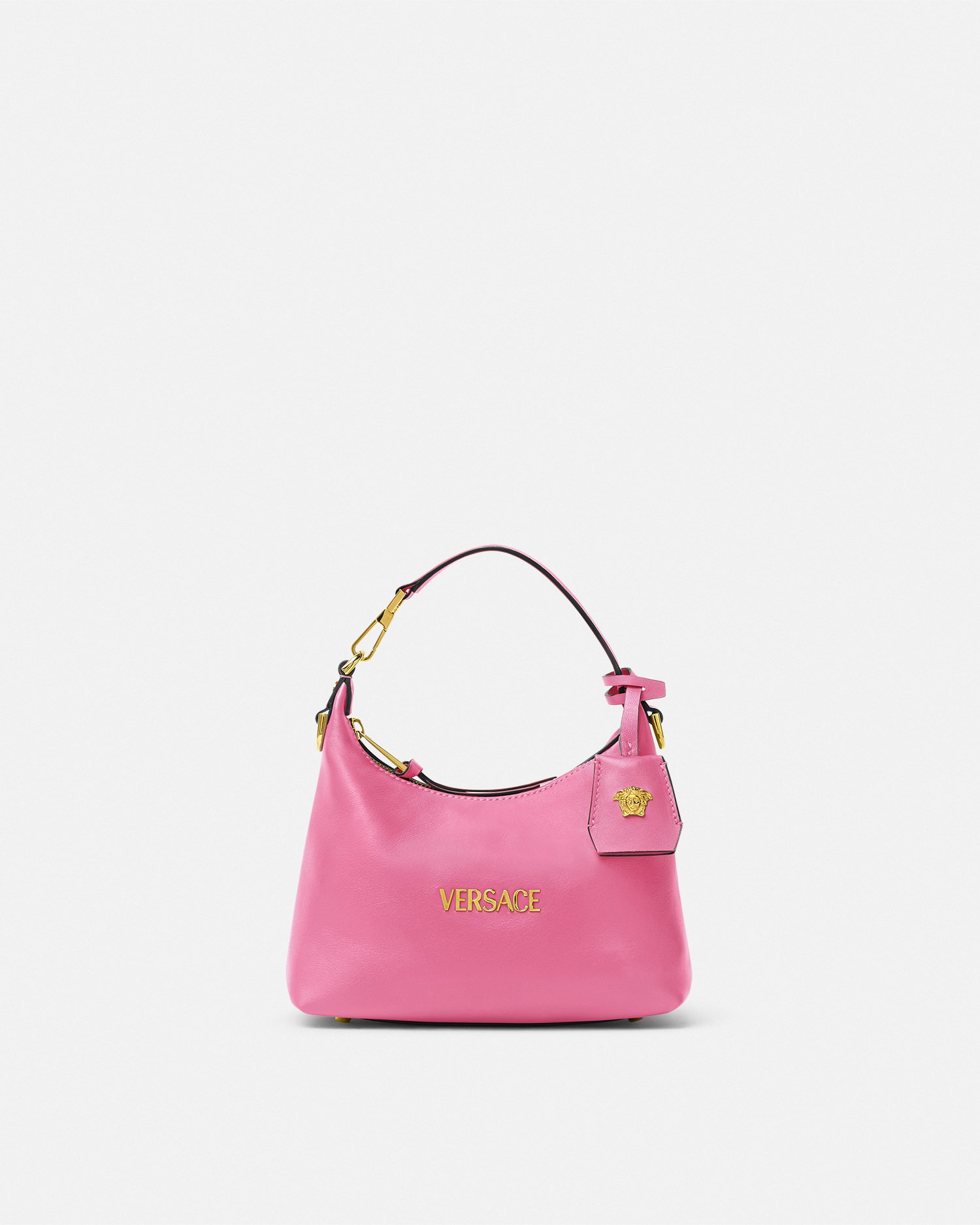 【VERSACE:ヴェルサーチュ】_メディアム_ハンドバッグ_ブラック 関税込】VERSACE ヴェルサーチェ◇メデューサ クラッチバッグ