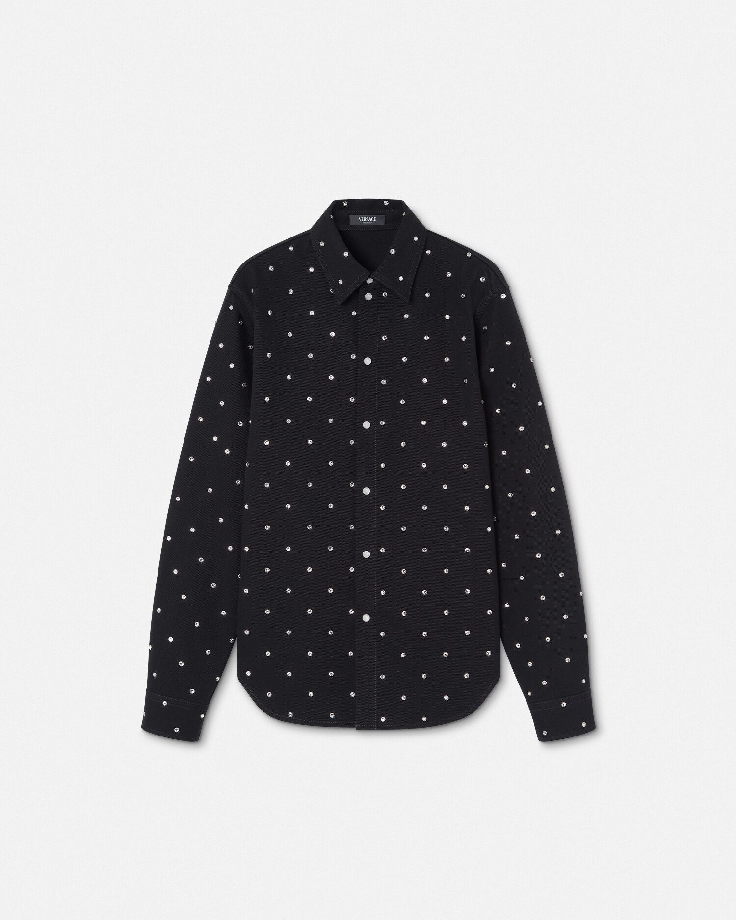 VERSACE(ヴェルサーチ) バックシルクデニムシャツ227 274 923