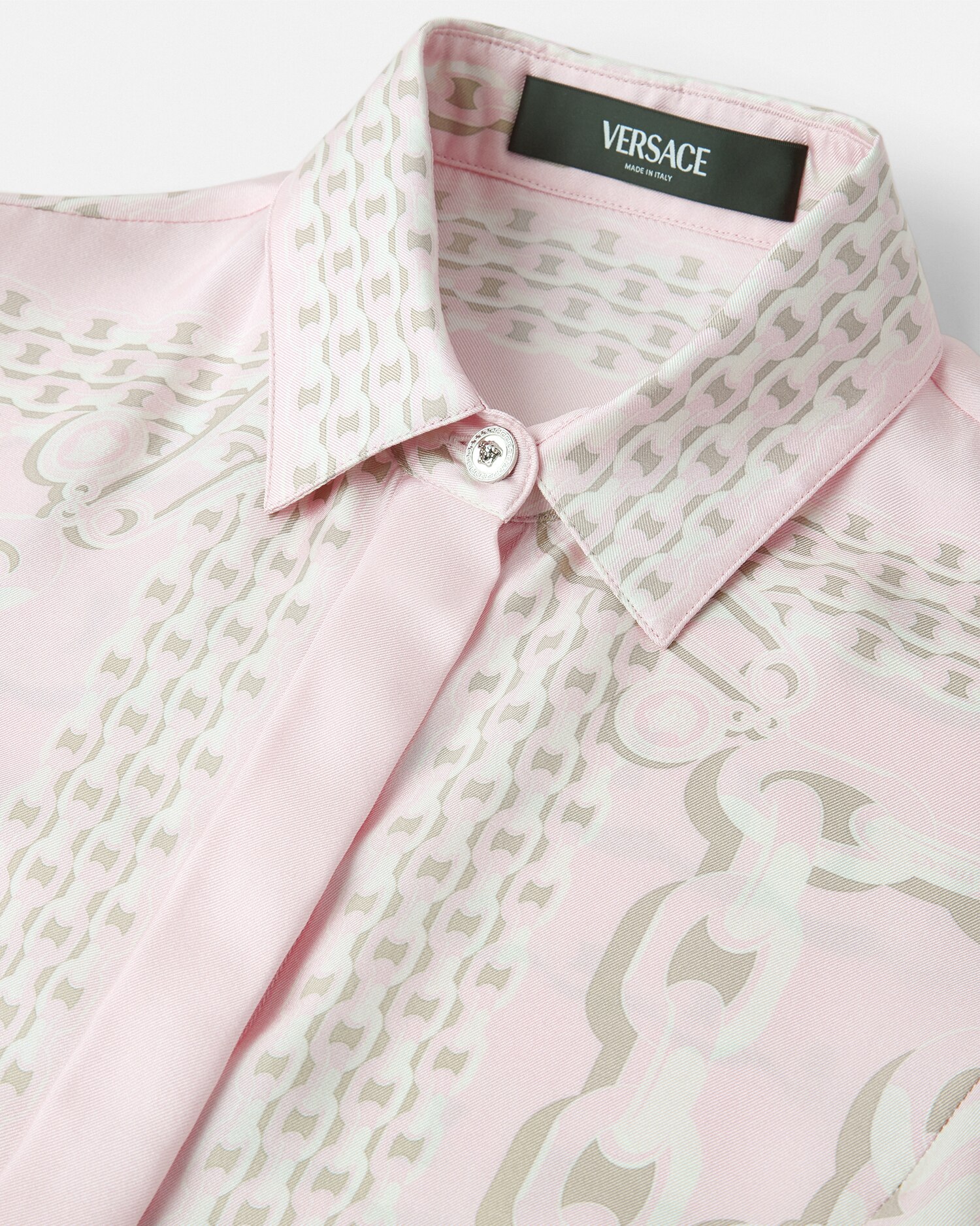 追跡【VERSACE】フーラードプリントシルクツイル ミニドレス 90_1018933-