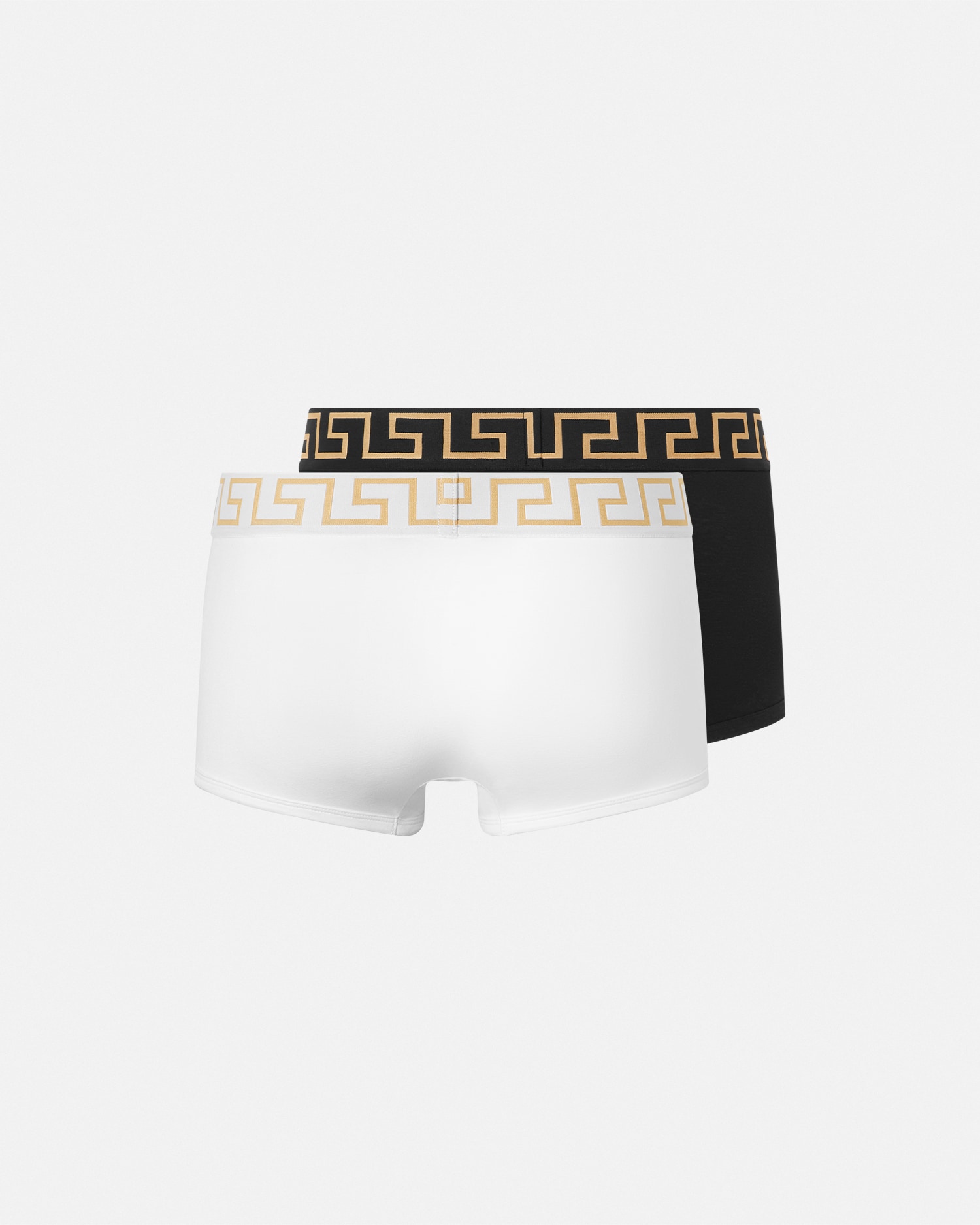 コットンジャージー トランクス 2枚パック ブラック,グレー | VERSACE JP
