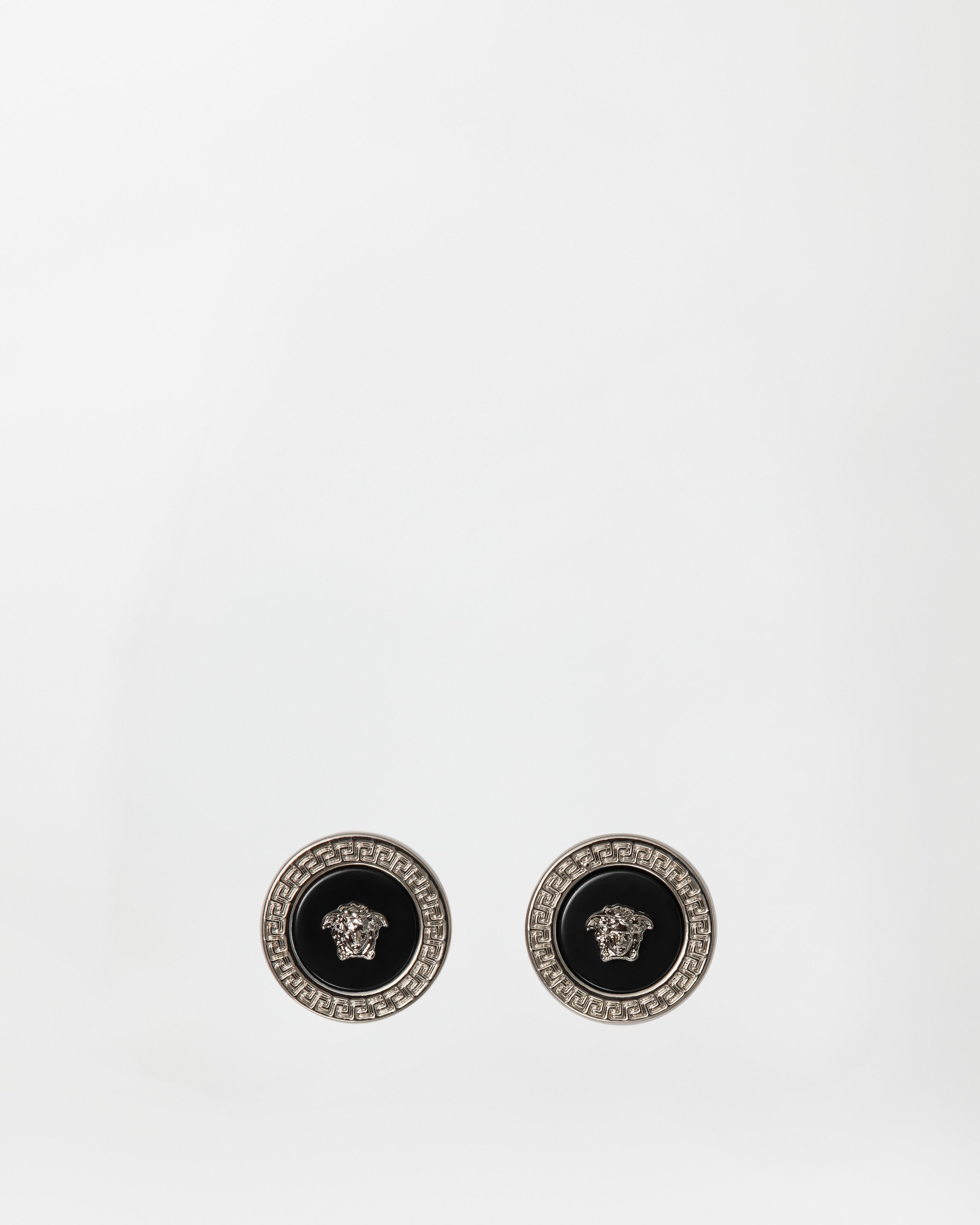 メドゥーサ イヤリング ゴールド,ブラック | VERSACE JP