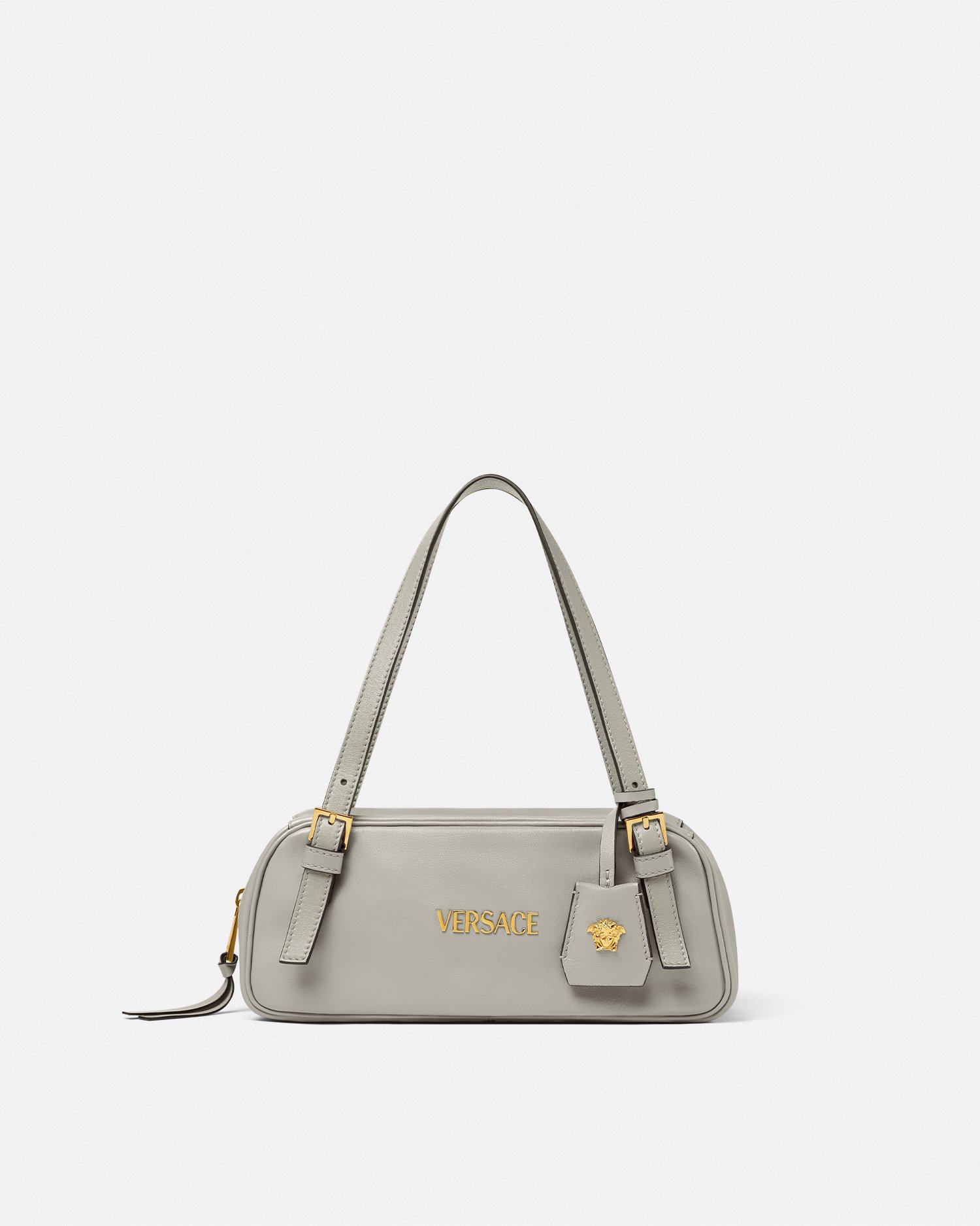 t*e様 VERSACE レザーバッグ 袋付き ヴェルサーチェ タグ ナッパ ホーボーバッグ ブラウン | VERSACE JP