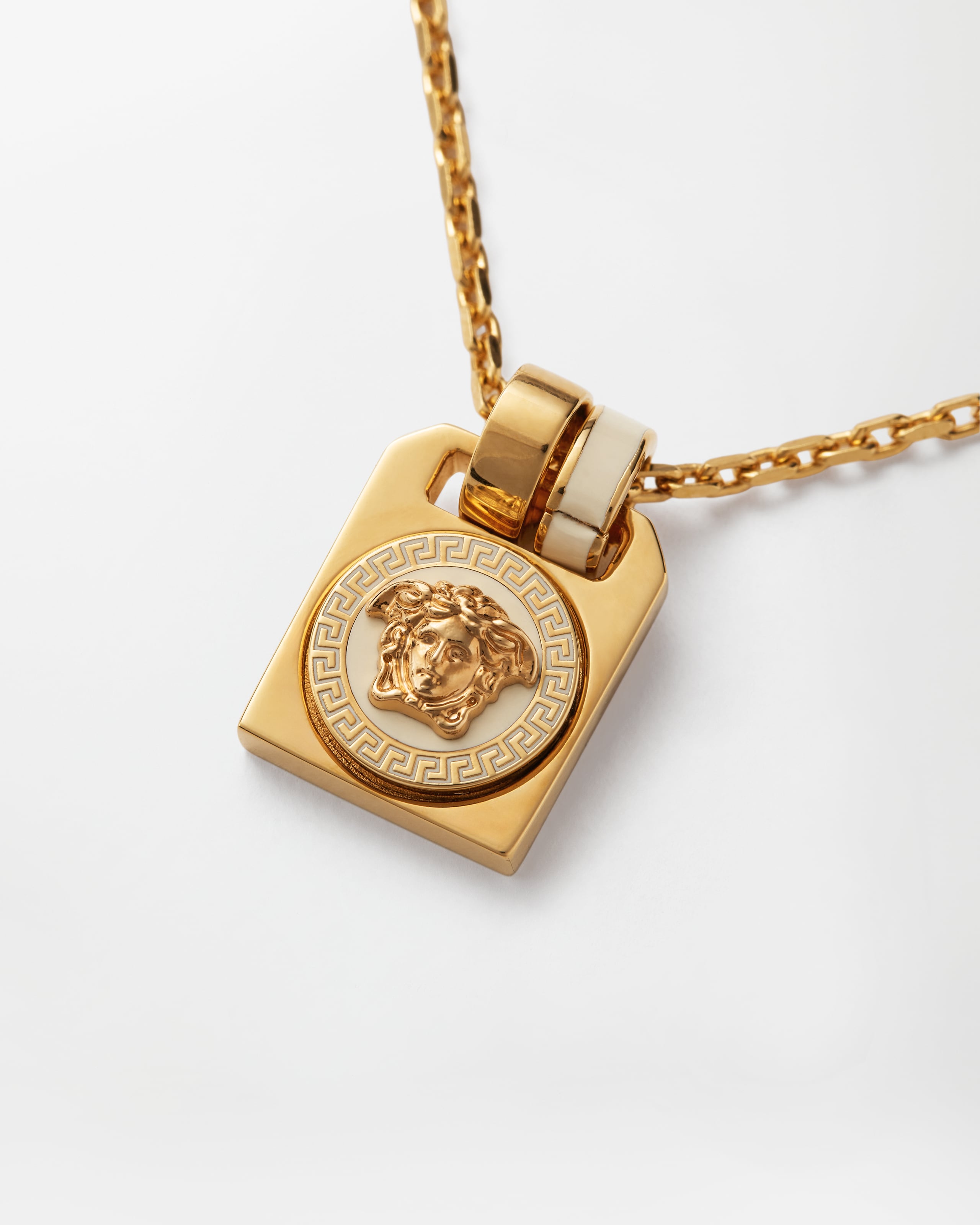 アイコン ネックレス シルバー | VERSACE JP