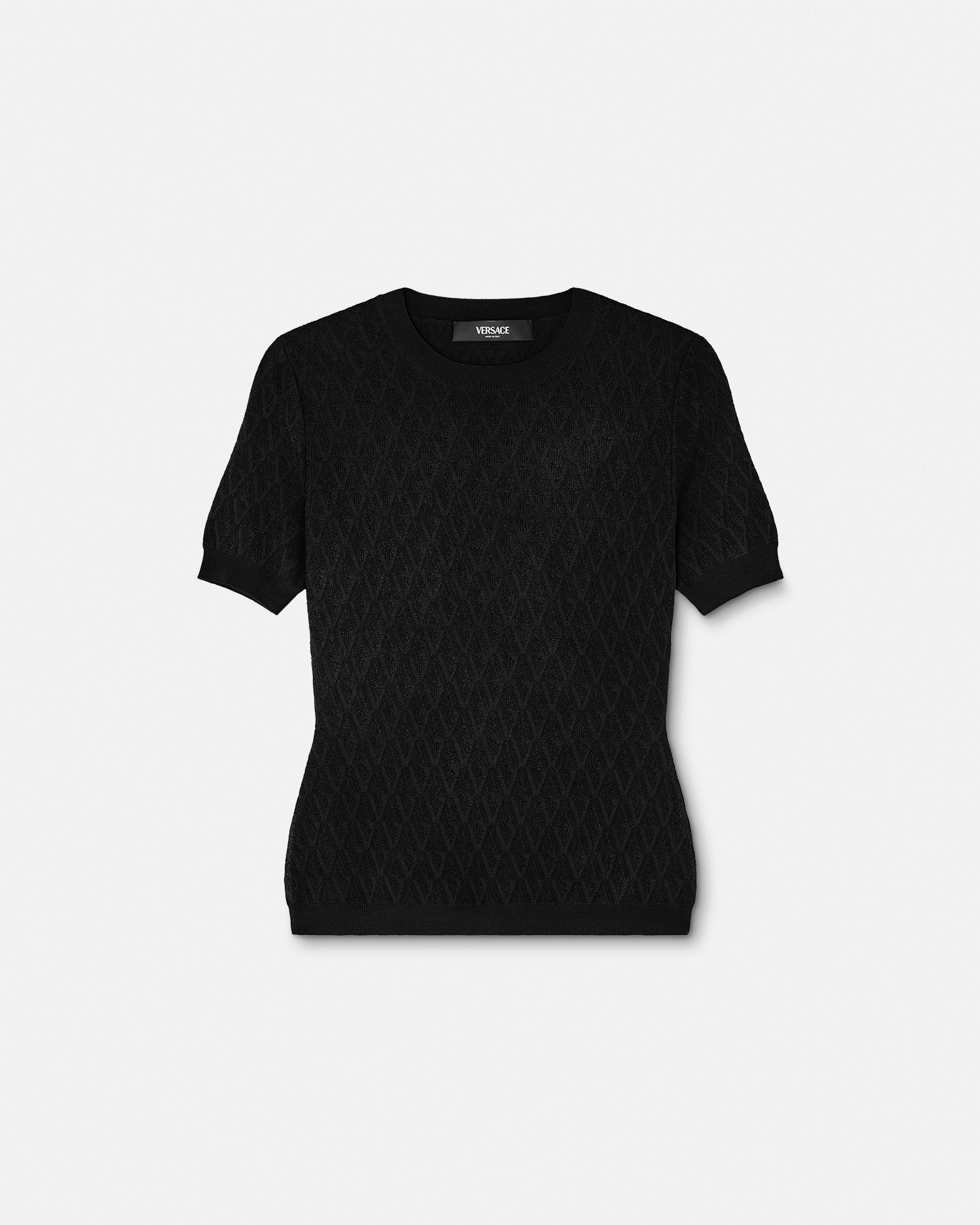 VERSACE ハートモチーフ ニットセーター ニットワンピース VERSACE ハートモチーフ ニットセーター ニットワンピース