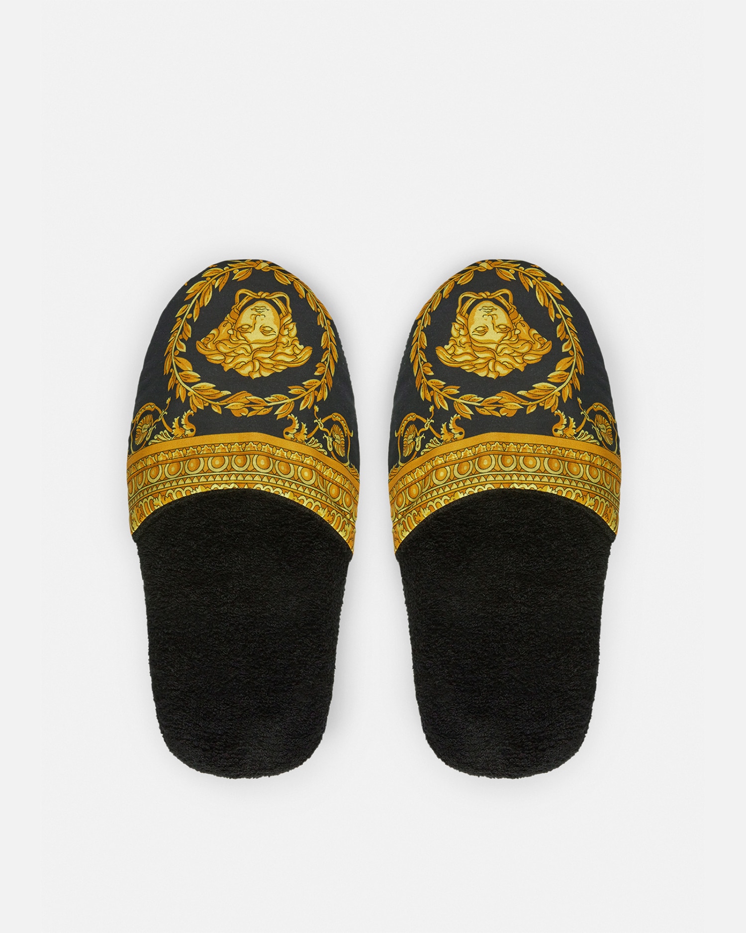 I バロック スリッパ ブラック | VERSACE JP